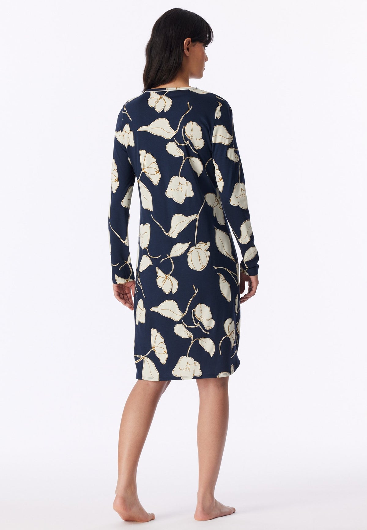 Schiesser Nachthemd Deep Sea Blue