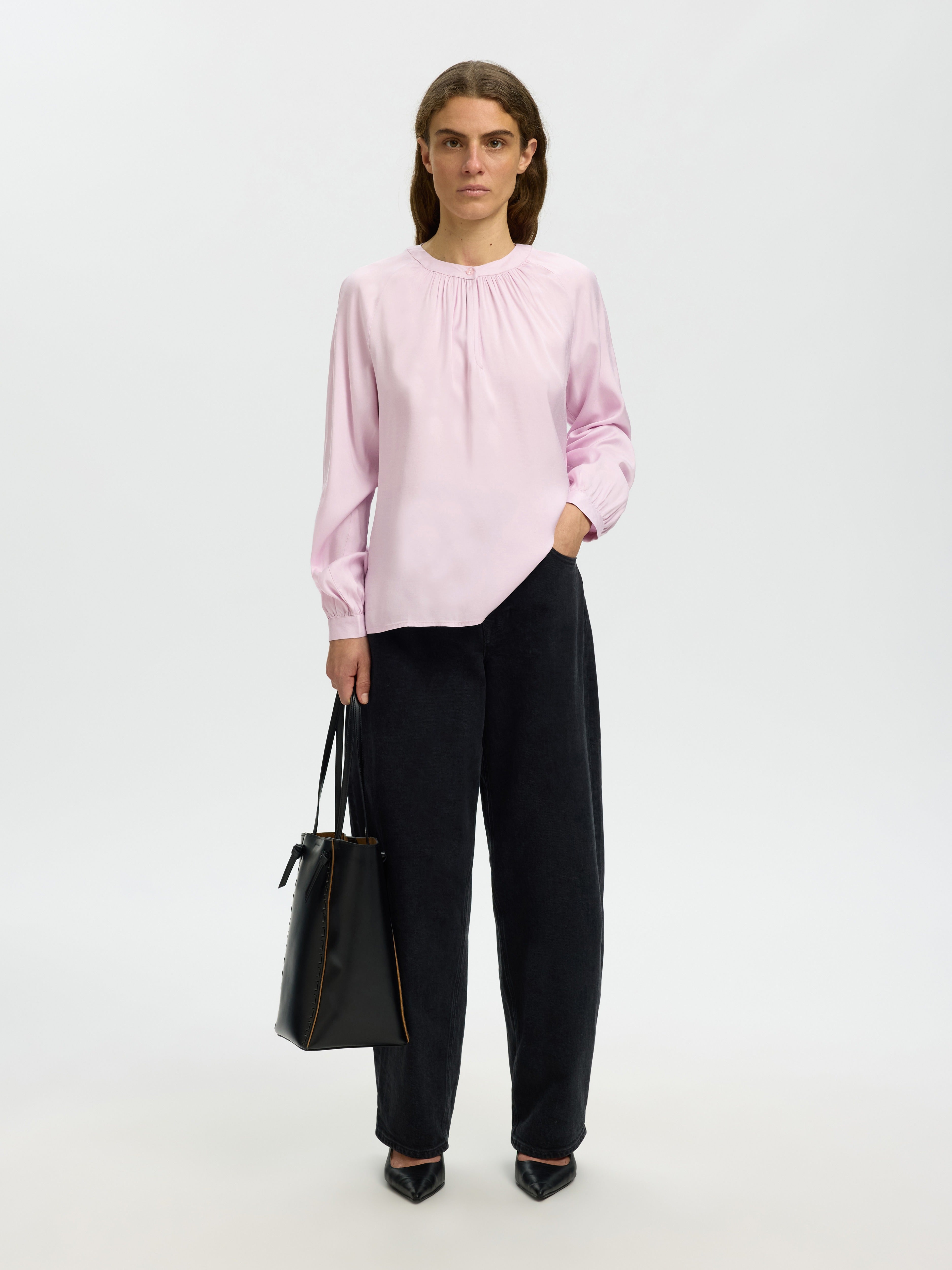 Selected Femme Damen Blusen Winsome Orchid