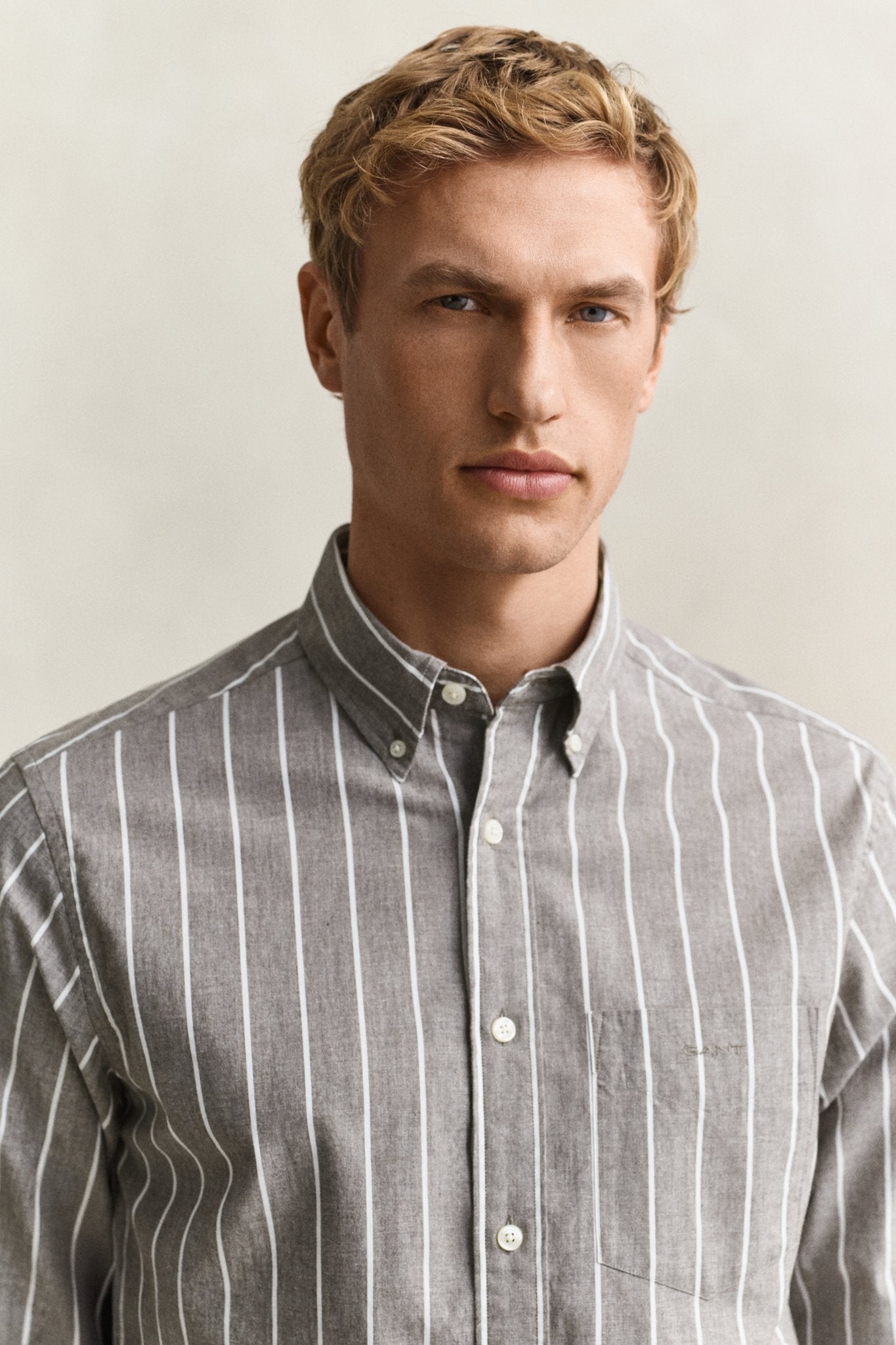 Gant Herren Hemden  Brown Melan