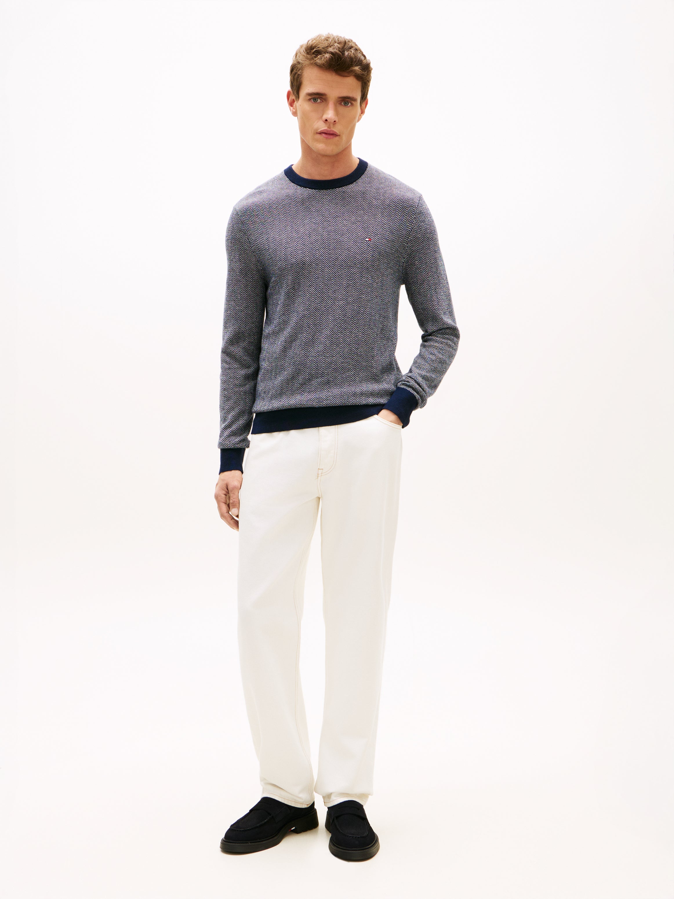 Tommy Hilfiger Herren Sweatshirts A Blue