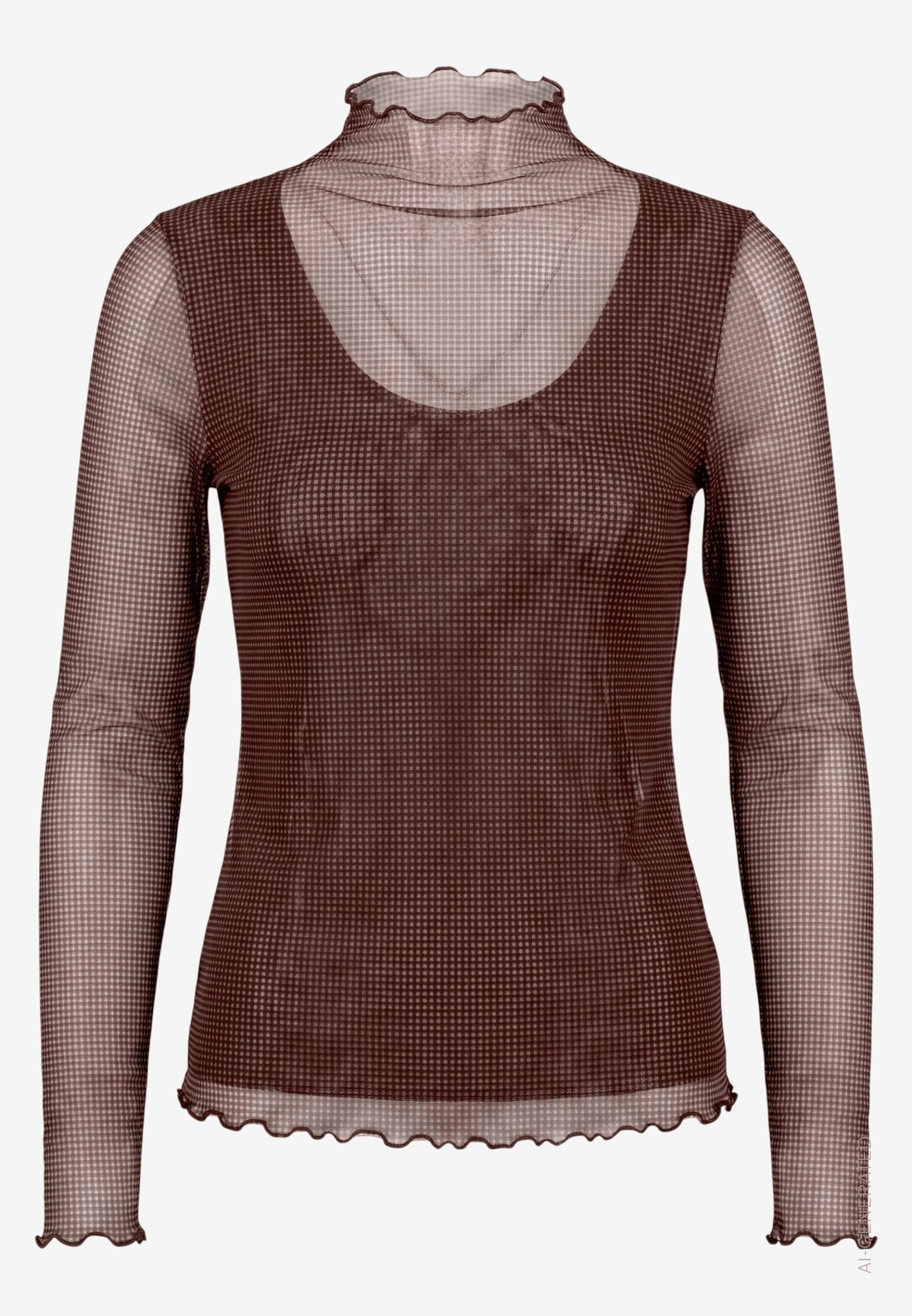 Zero Damen T-Shirts Beige/Brown
