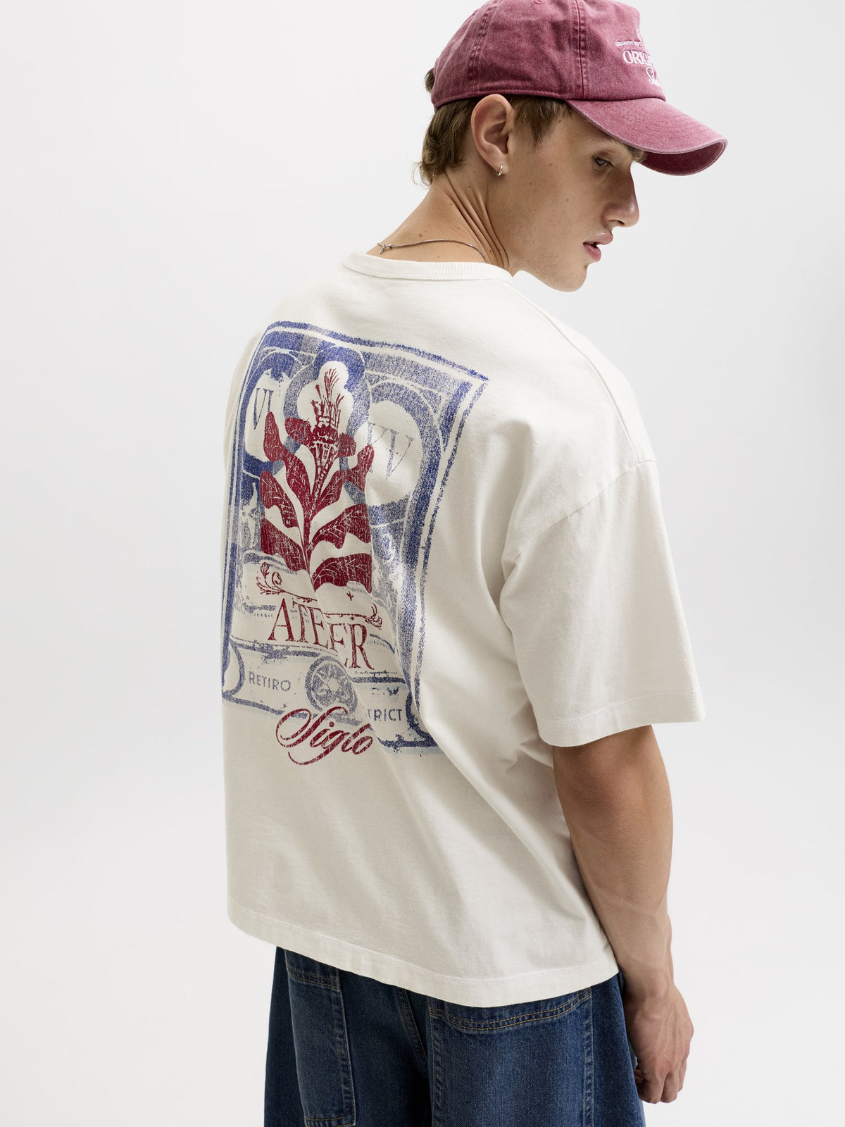 Jack & Jones Herren T-Shirts kurz Bright White