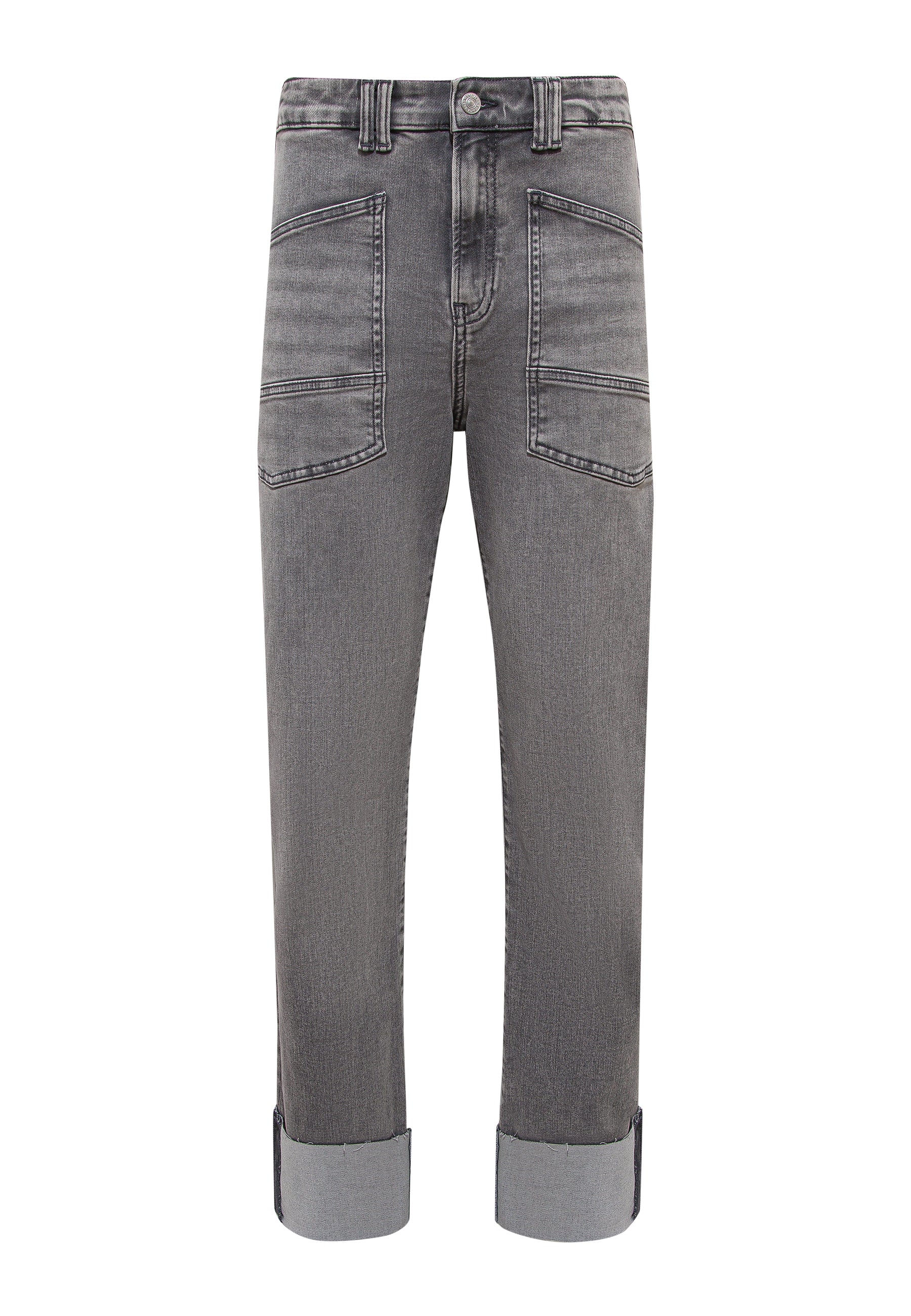 Mavi Damen Jeans Lt Smoke Brushe