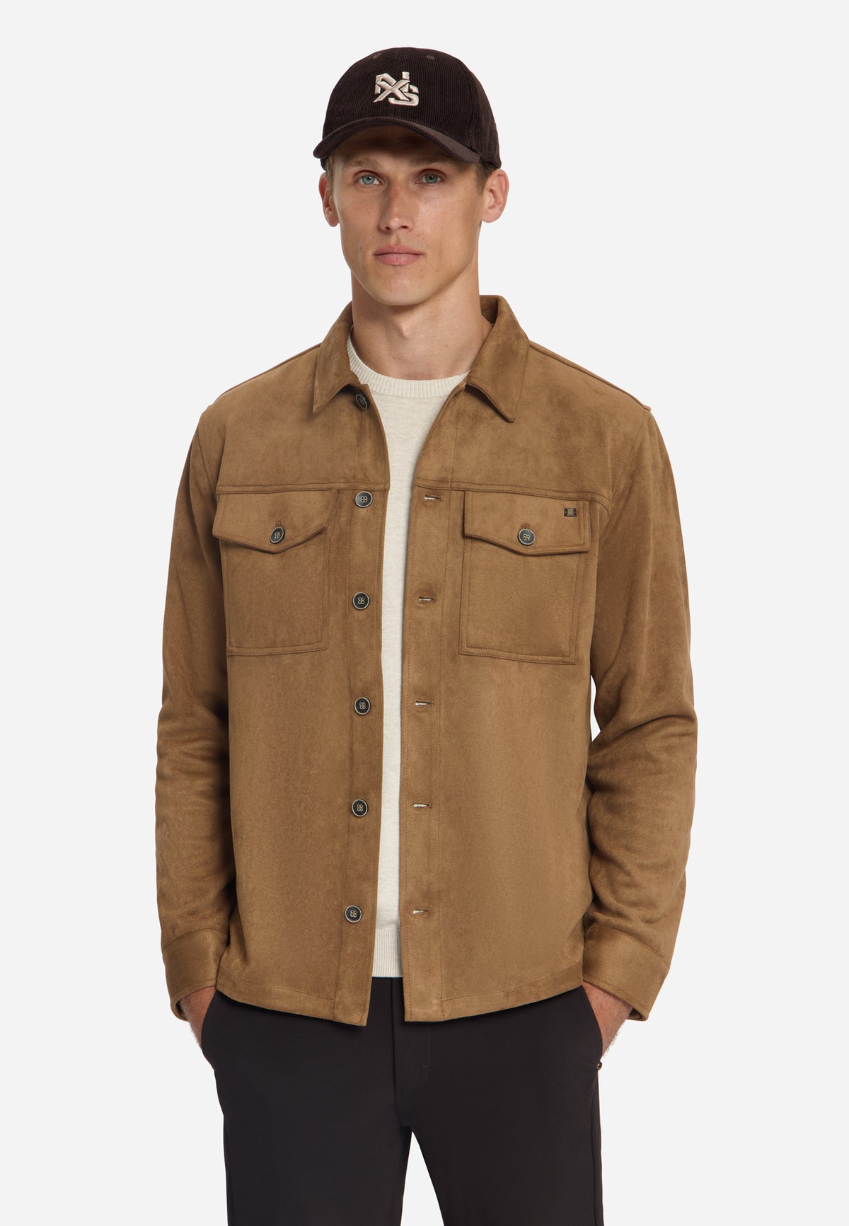 No Excess Herren Hemden Caramel