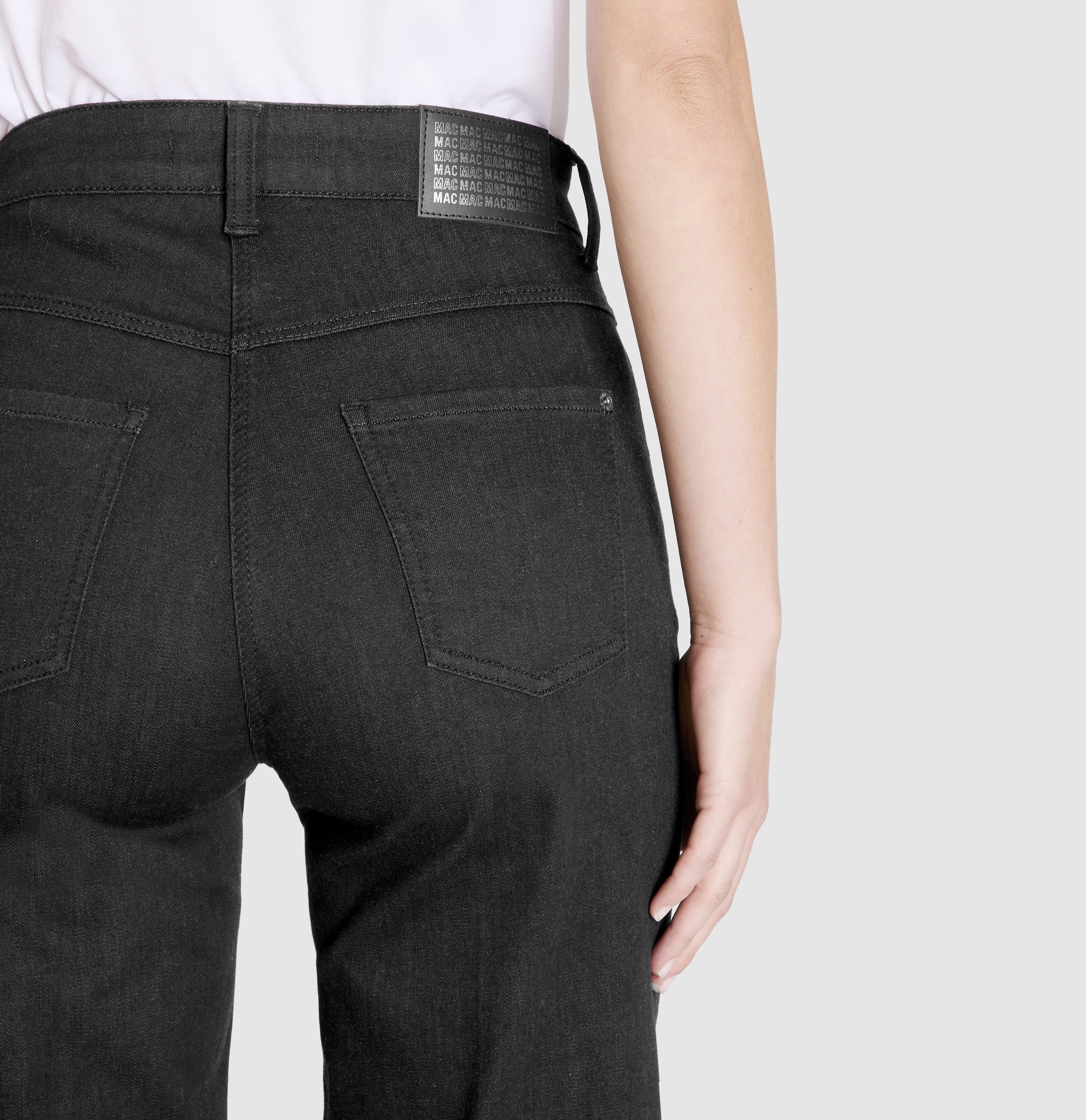 Mac Damen Jeans Black-Black