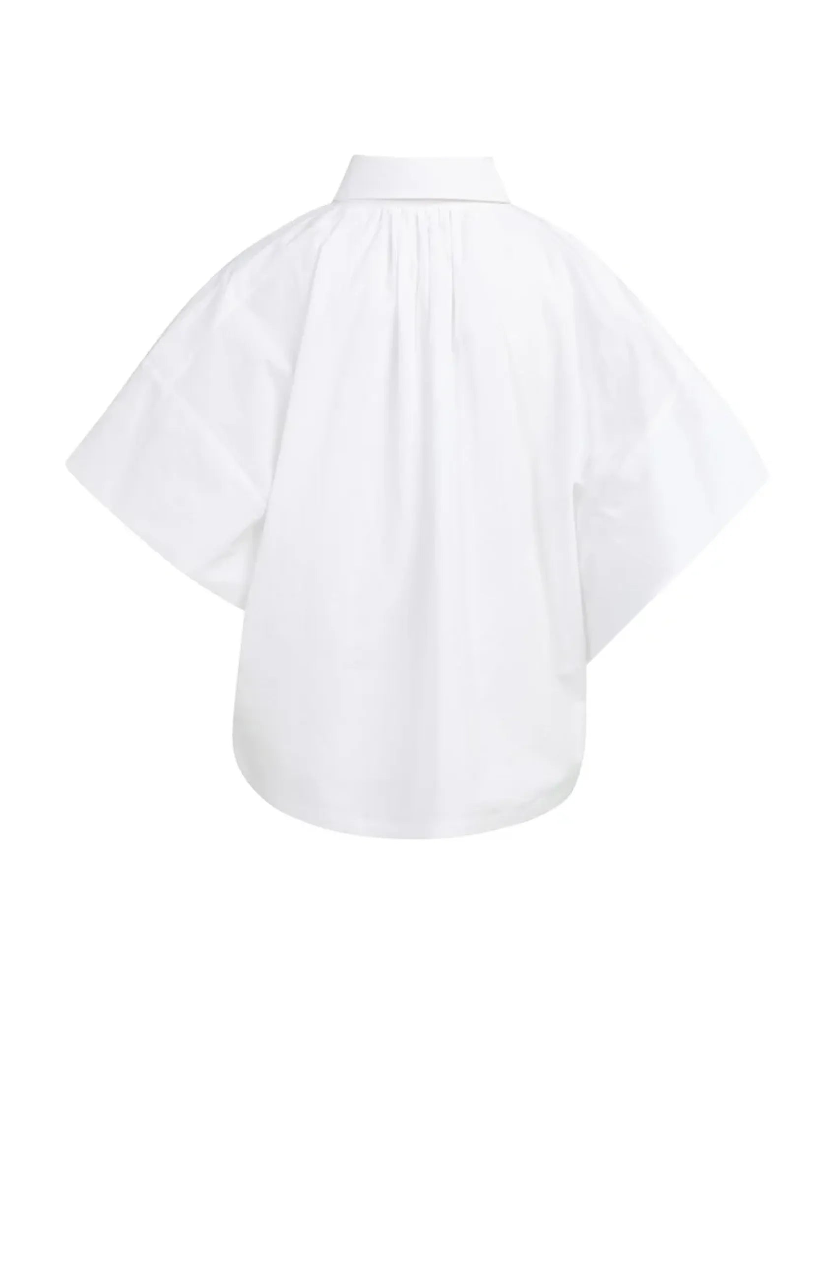 Oversize-Bluse mit weiten Ärmeln