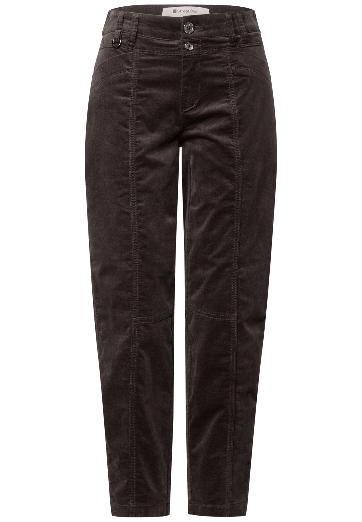 Street One Damen Hosen  Black Cof