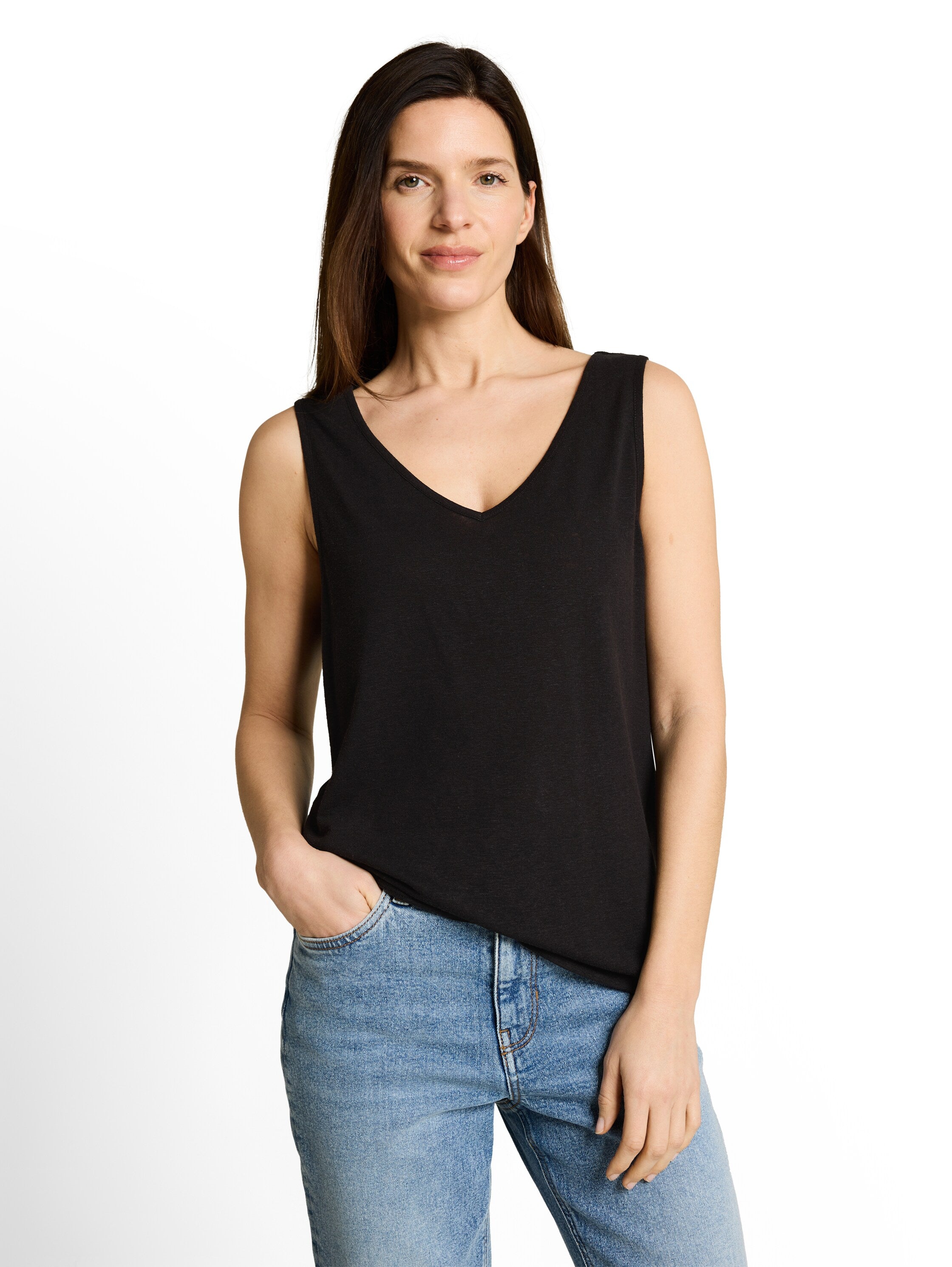 Tom Tailor Damen T-Shirts Deep Black