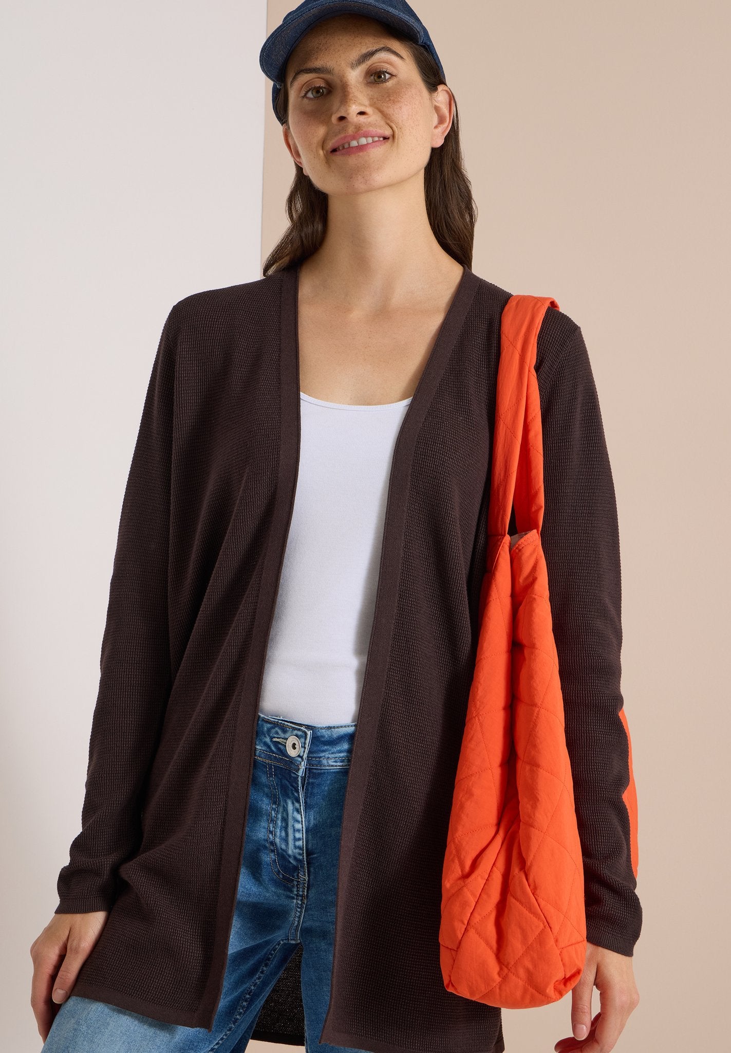 Cecil Damen Strickjacken Truffle B