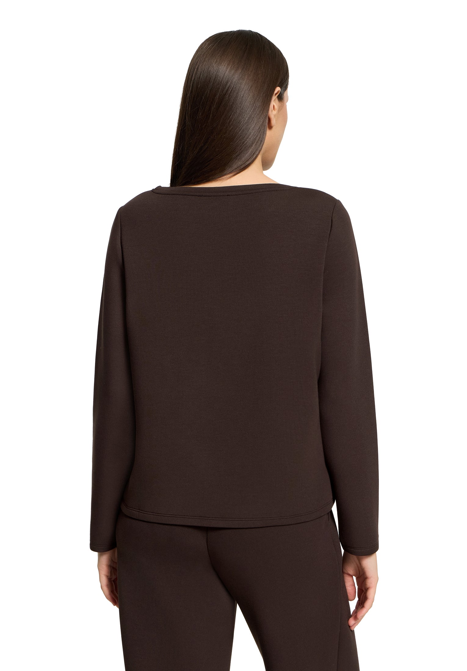 Cartoon Damen Sweatshirts Patch Brown/Bla