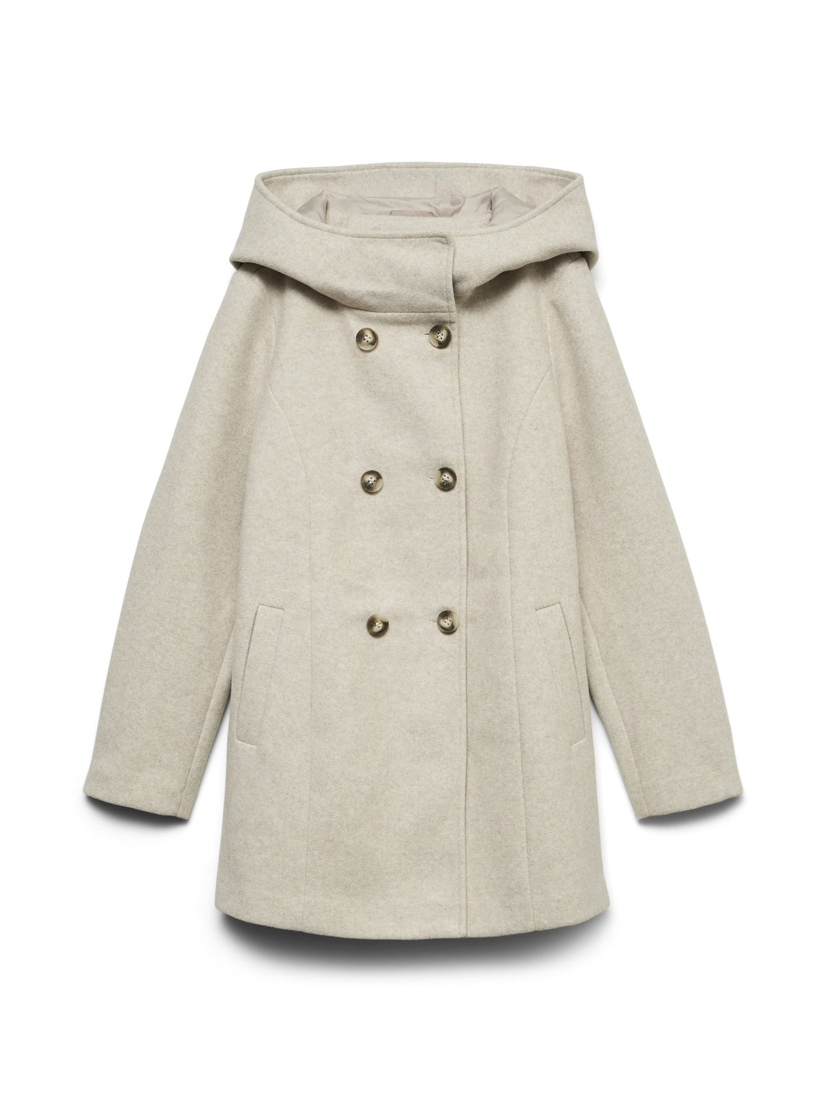 Vero Moda Damen Jacken Oatmeal/Melange