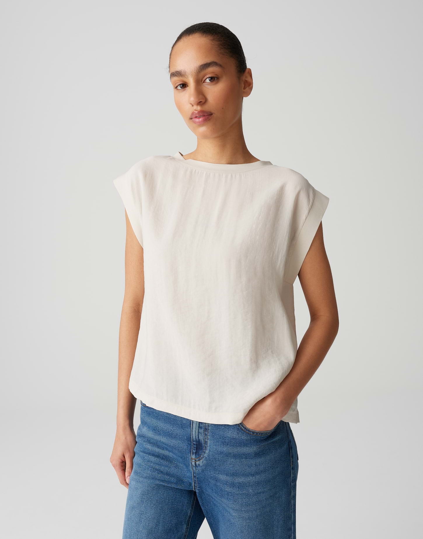 Opus Damen T-Shirts Natural Glaze