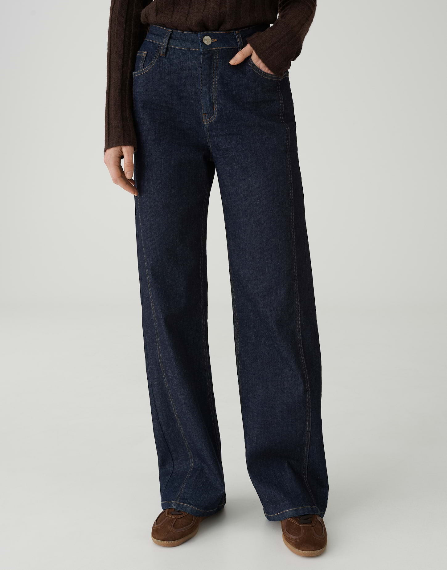 Opus Damen Jeans Dark Bold Blue