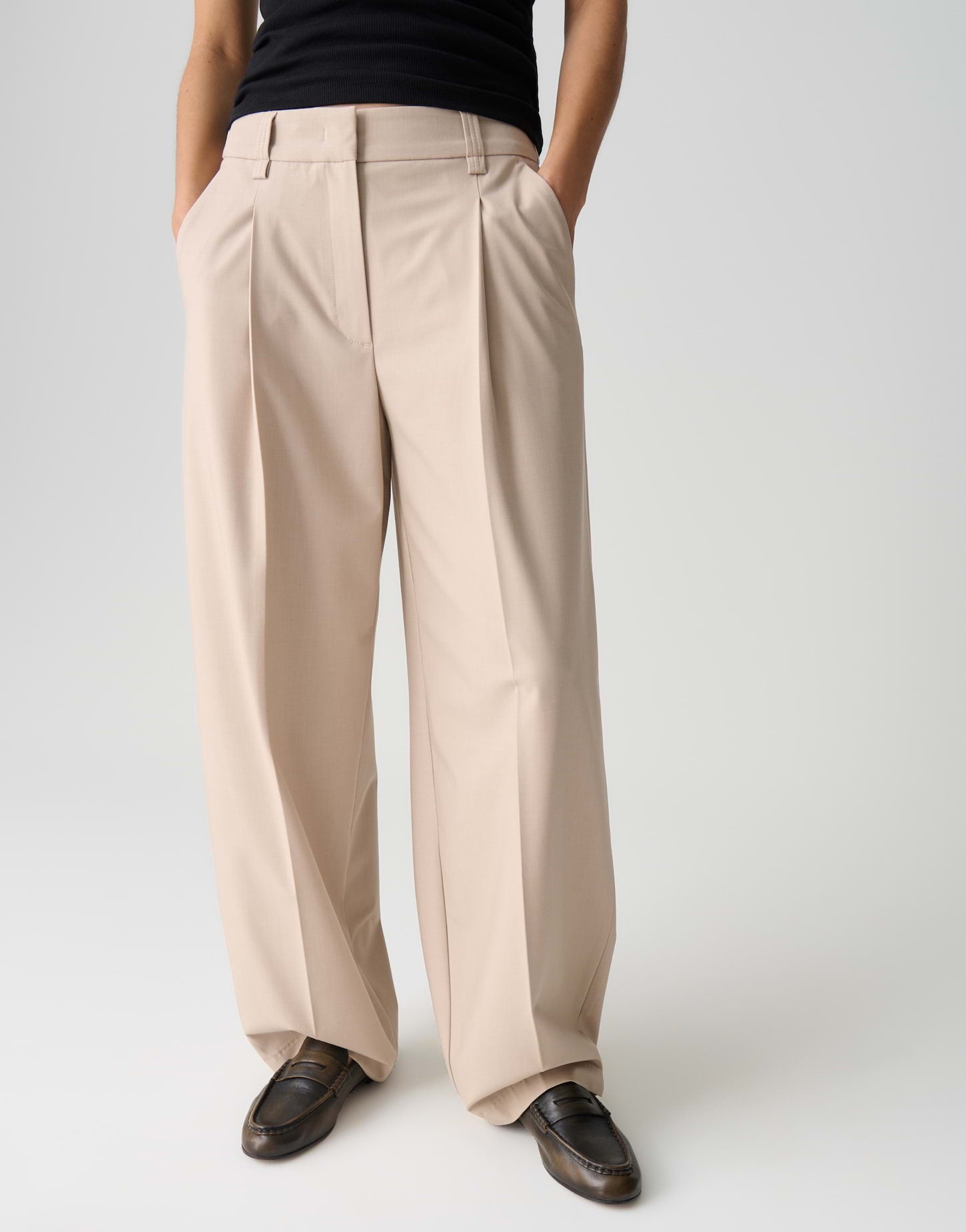 Opus Pants Damen Hosen  Salted Ca