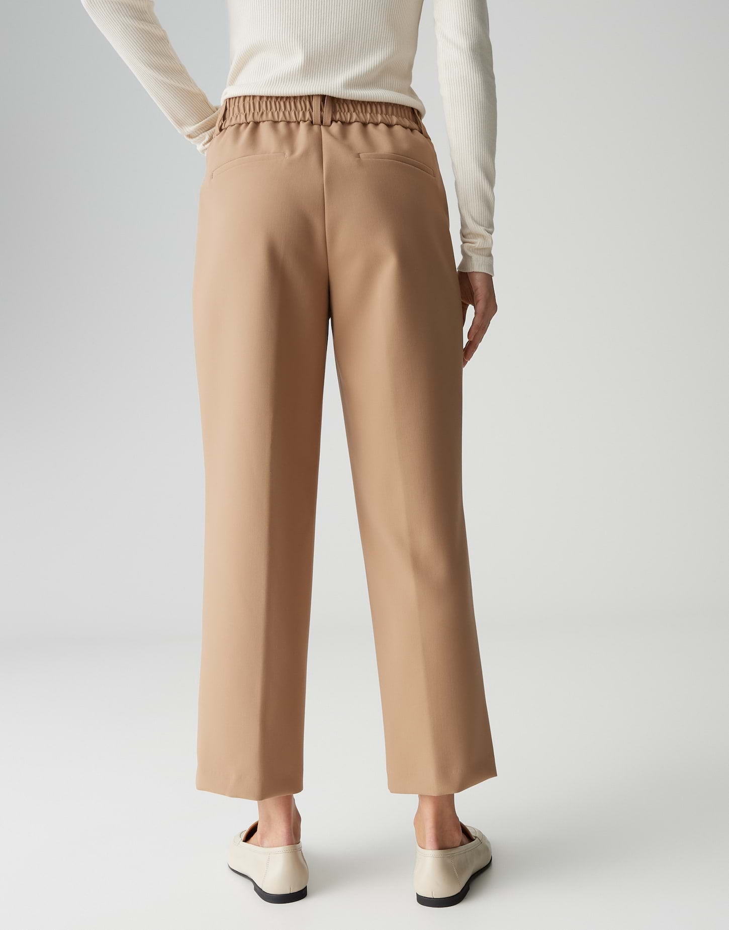 Opus Damen Hosen Salted Caramel