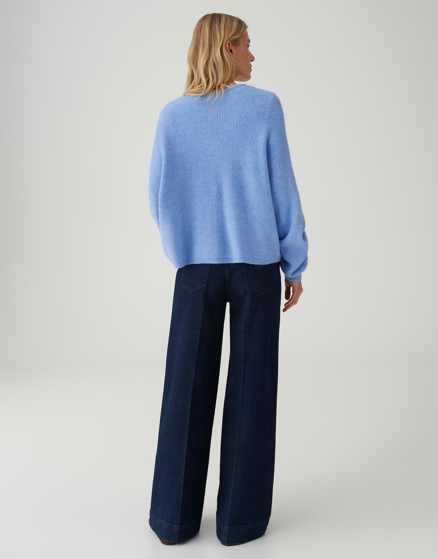 Opus Damen Pullover Water Blue
