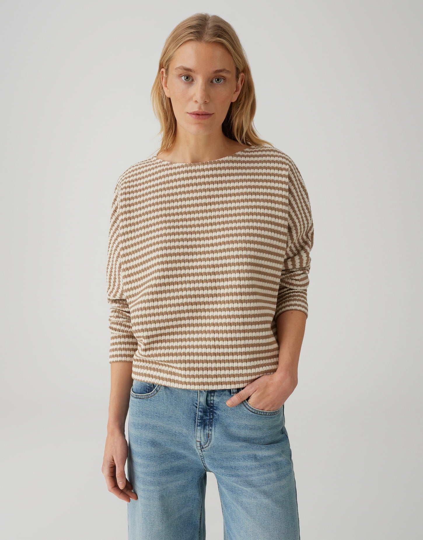 Opus Damen Sweatshirts Salted Caramel