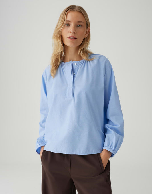 Opus Damen Blusen Water Blue