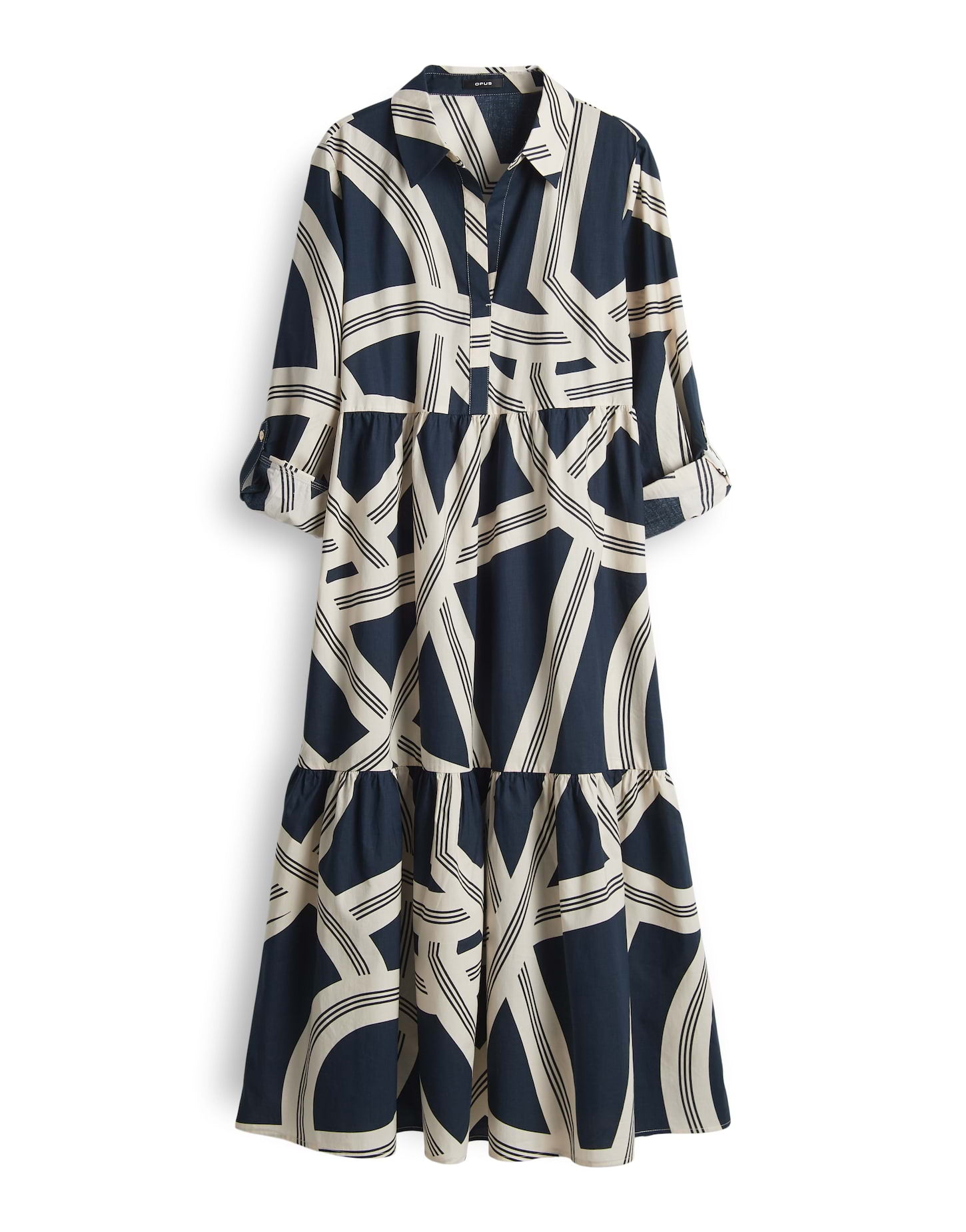 Opus Damen Kleider Coal Blue