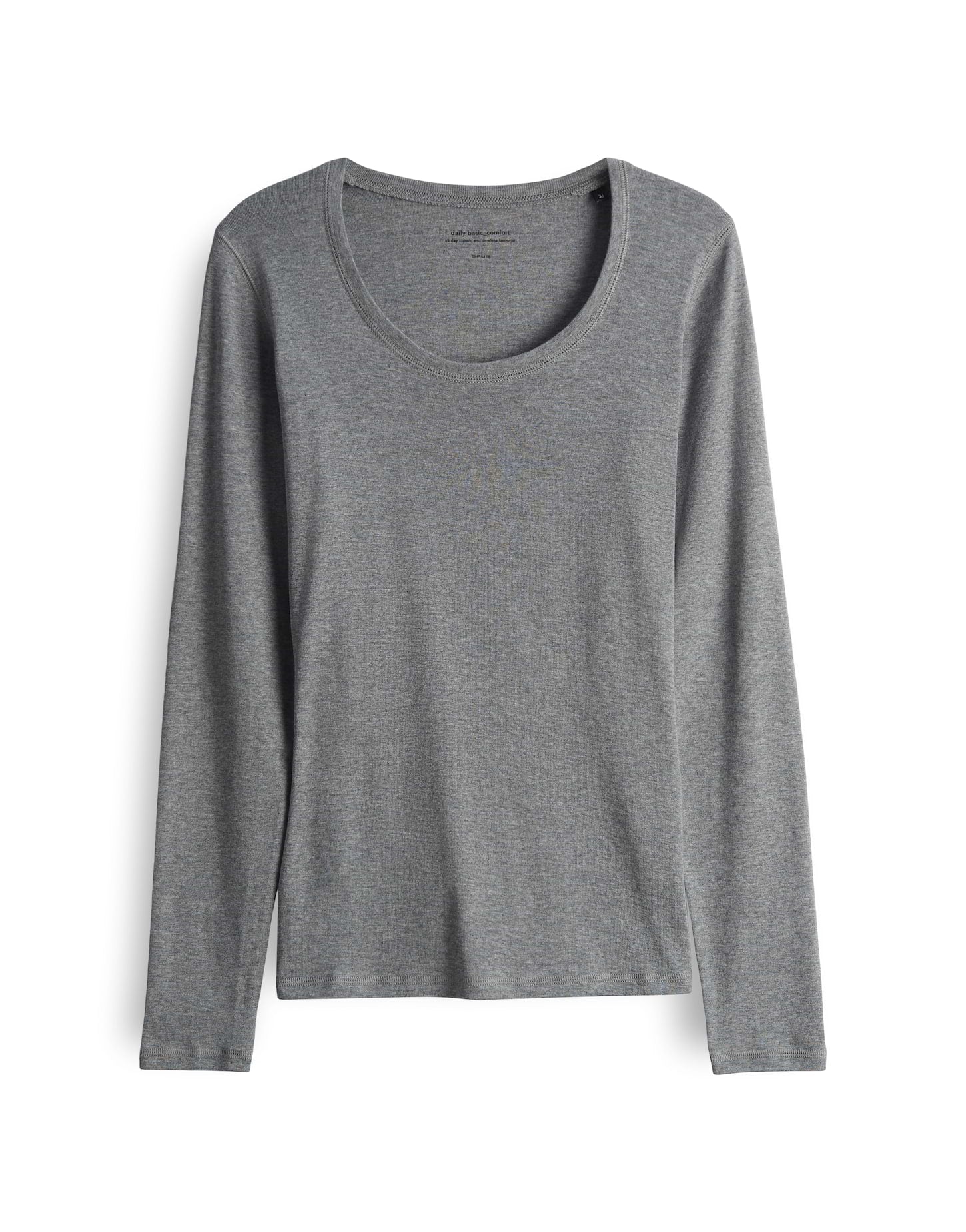 Opus Damen T-Shirts Easy Grey