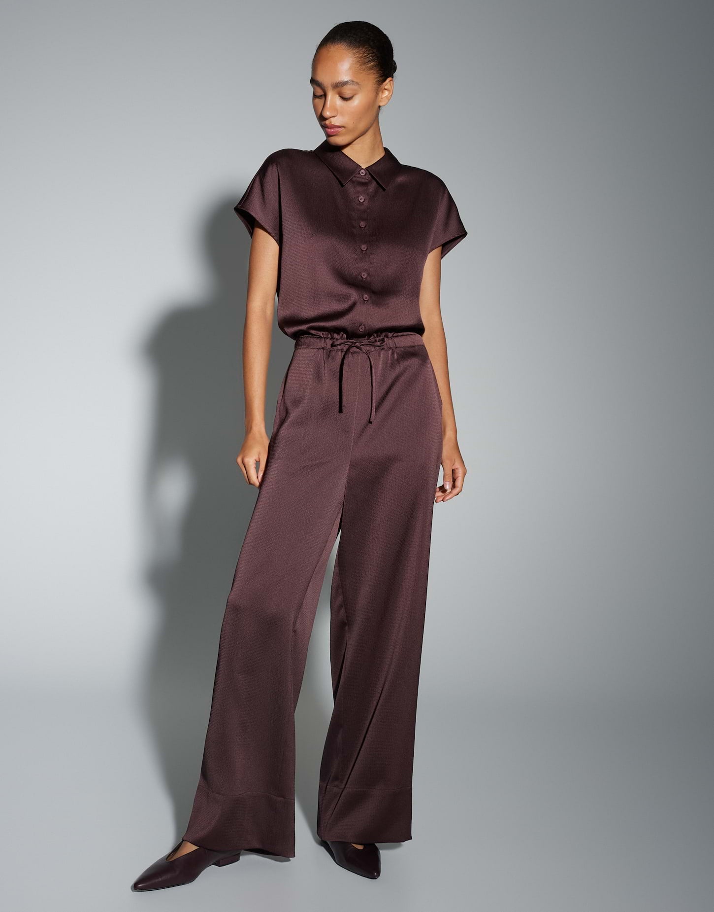 Opus Damen Jumpsuits Dark Grape