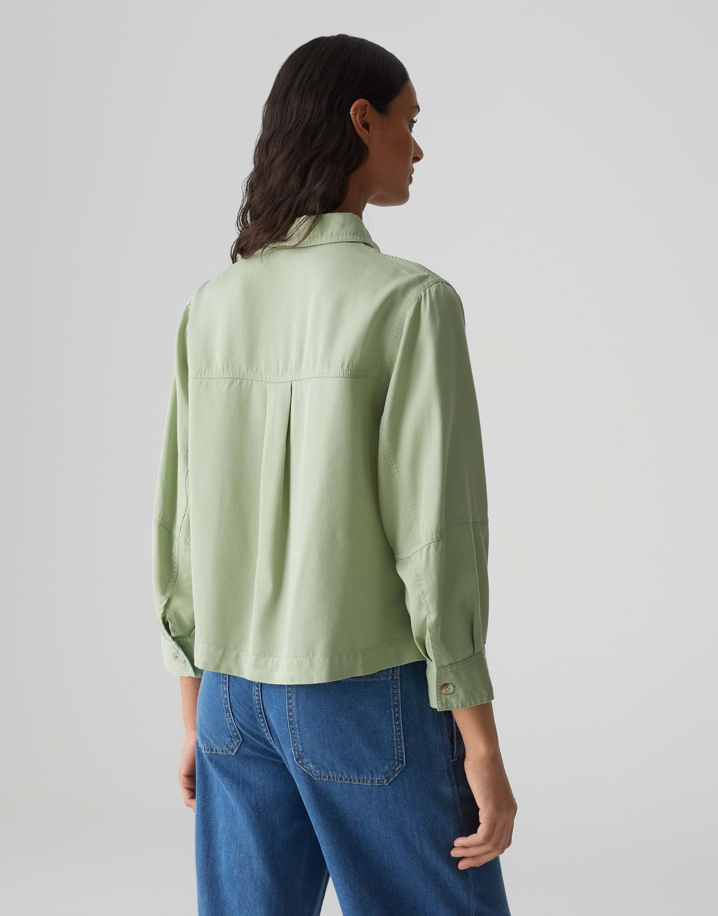 Opus Damen Blusen Green Glow