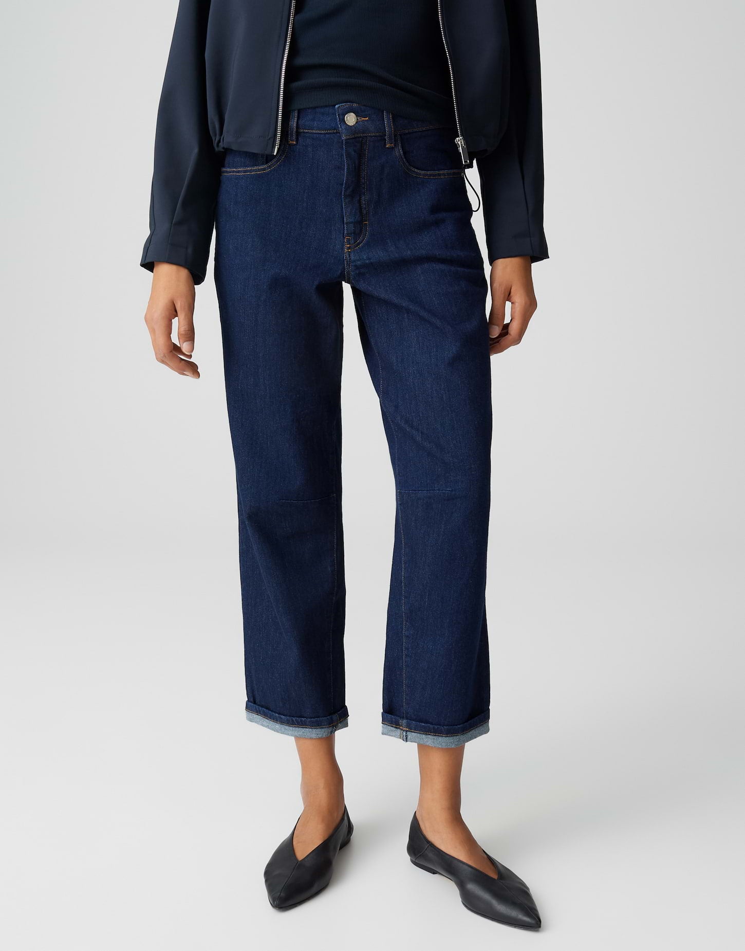 Opus Pants Damen Jeans  Dark Rins