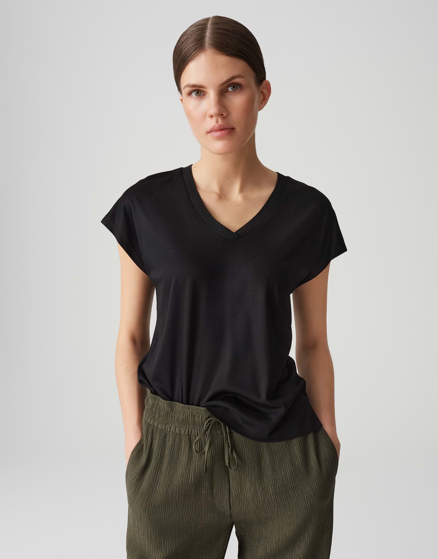 Opus Damen T-Shirts Black