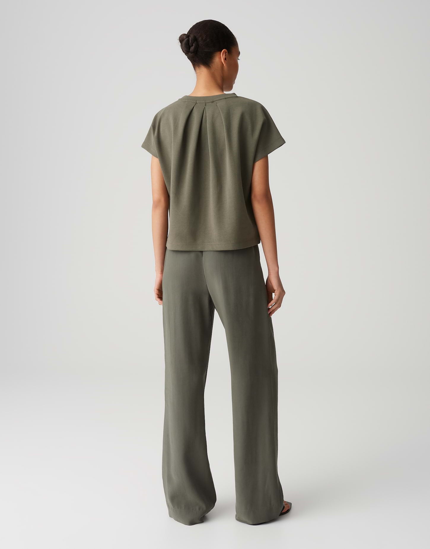 Opus Damen Sweatshirts Olive Leaf