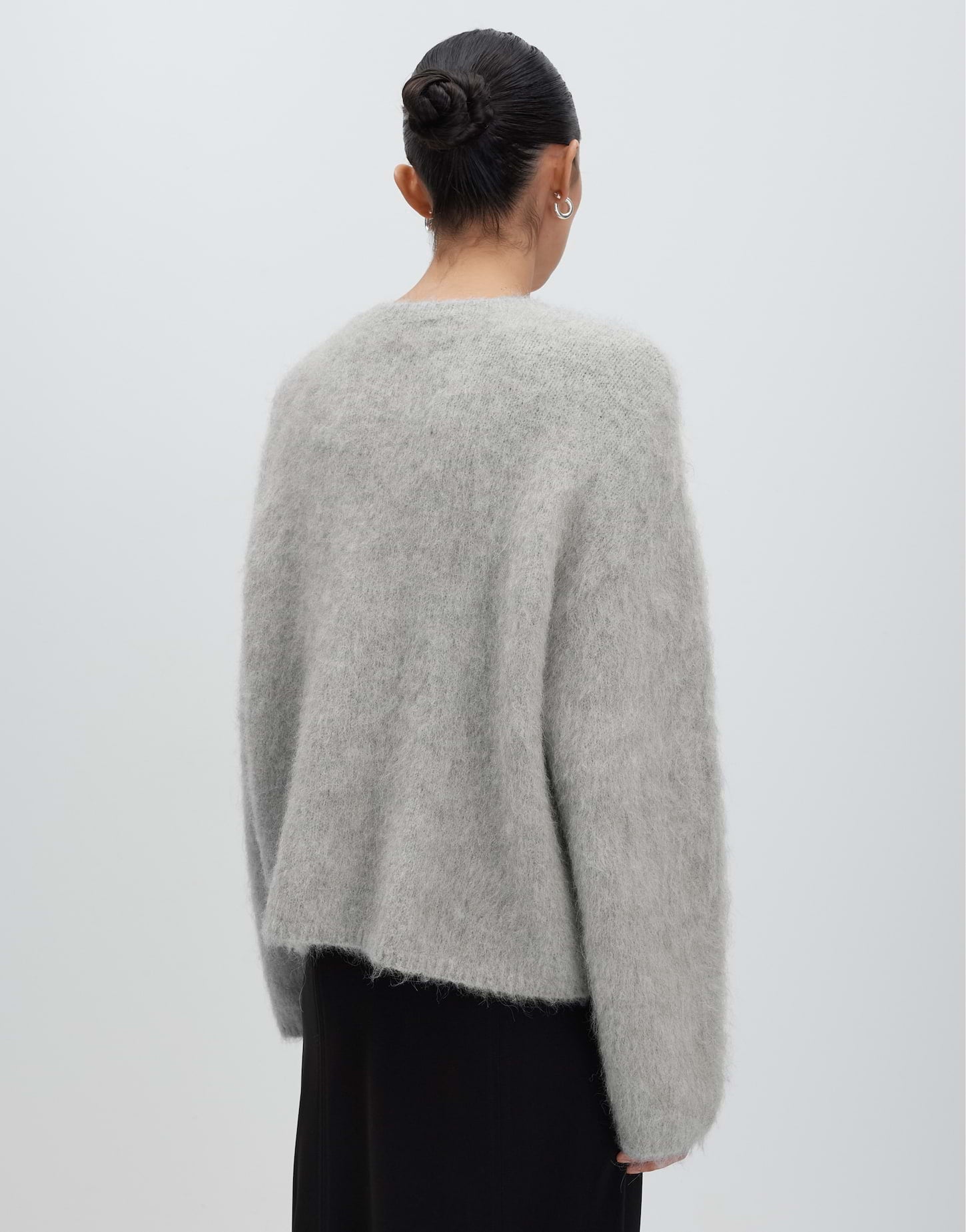 Someday Damen Pullover Hazy Fog Melang