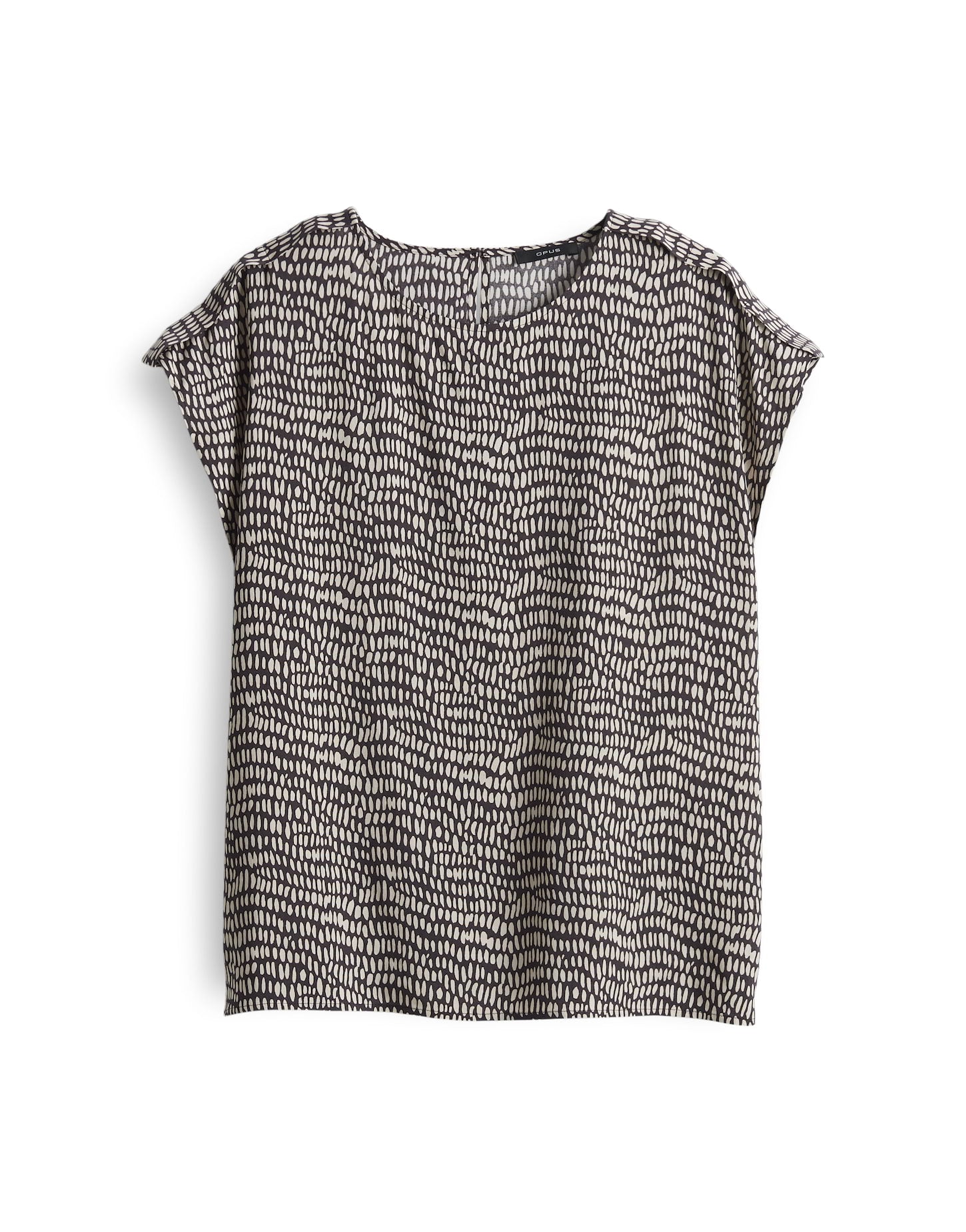 Opus Damen Blusen Midnight Brown