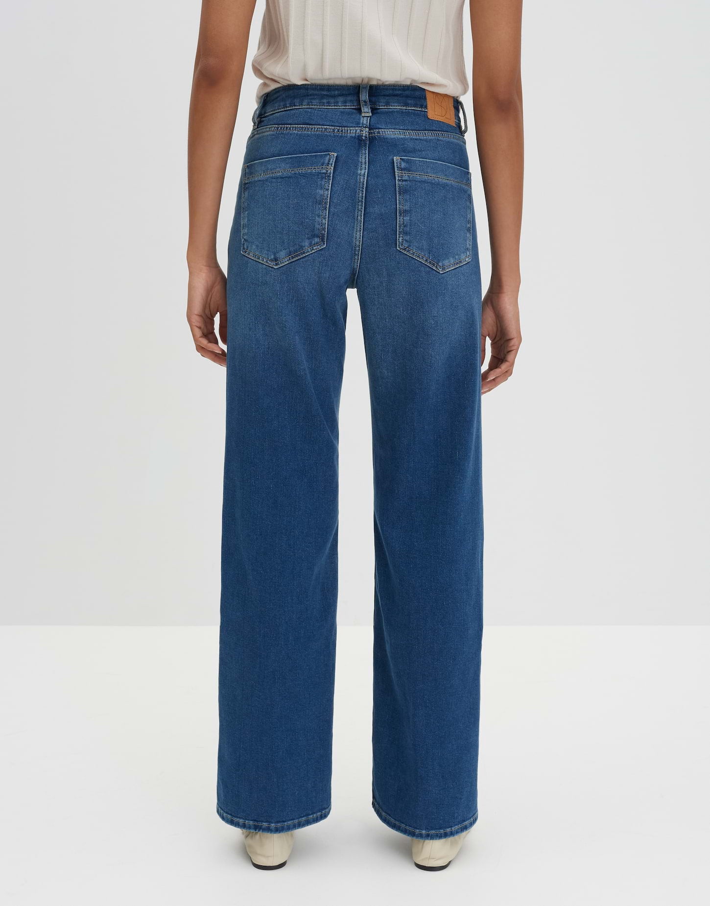 Someday Damen Jeans Dark Blue