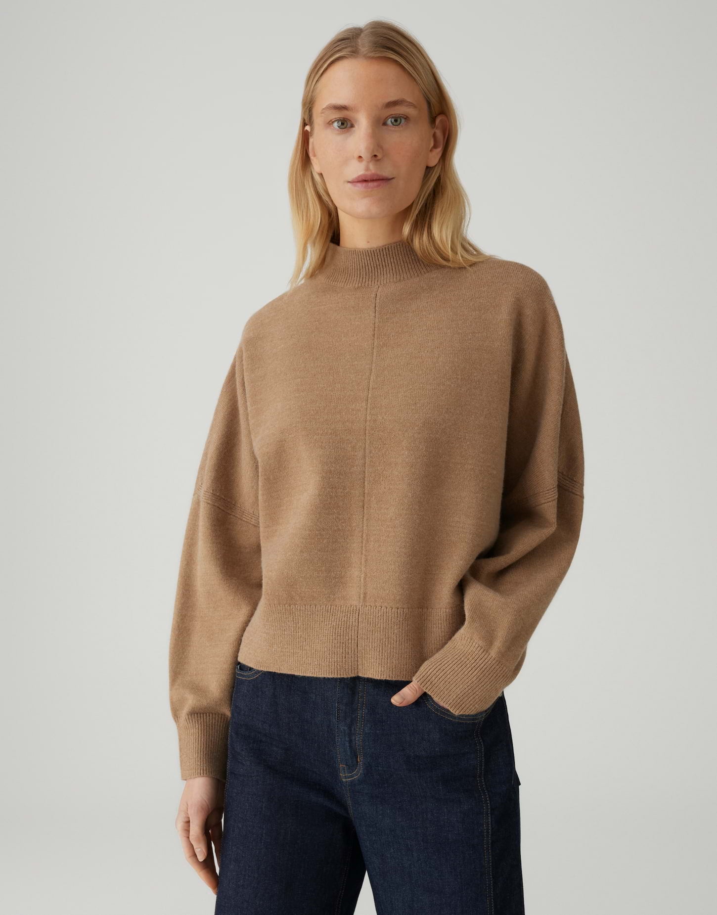 Opus Damen Pullover Salted Caramel