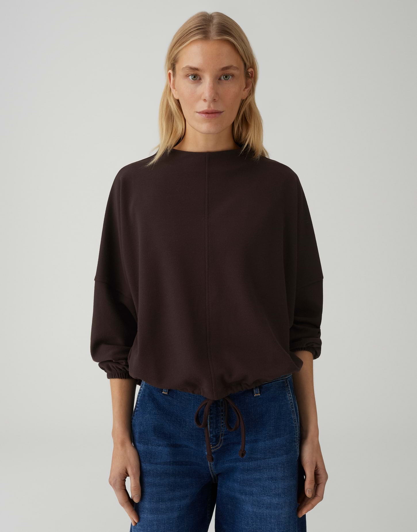 Opus Damen Sweatshirts Coffee Bean