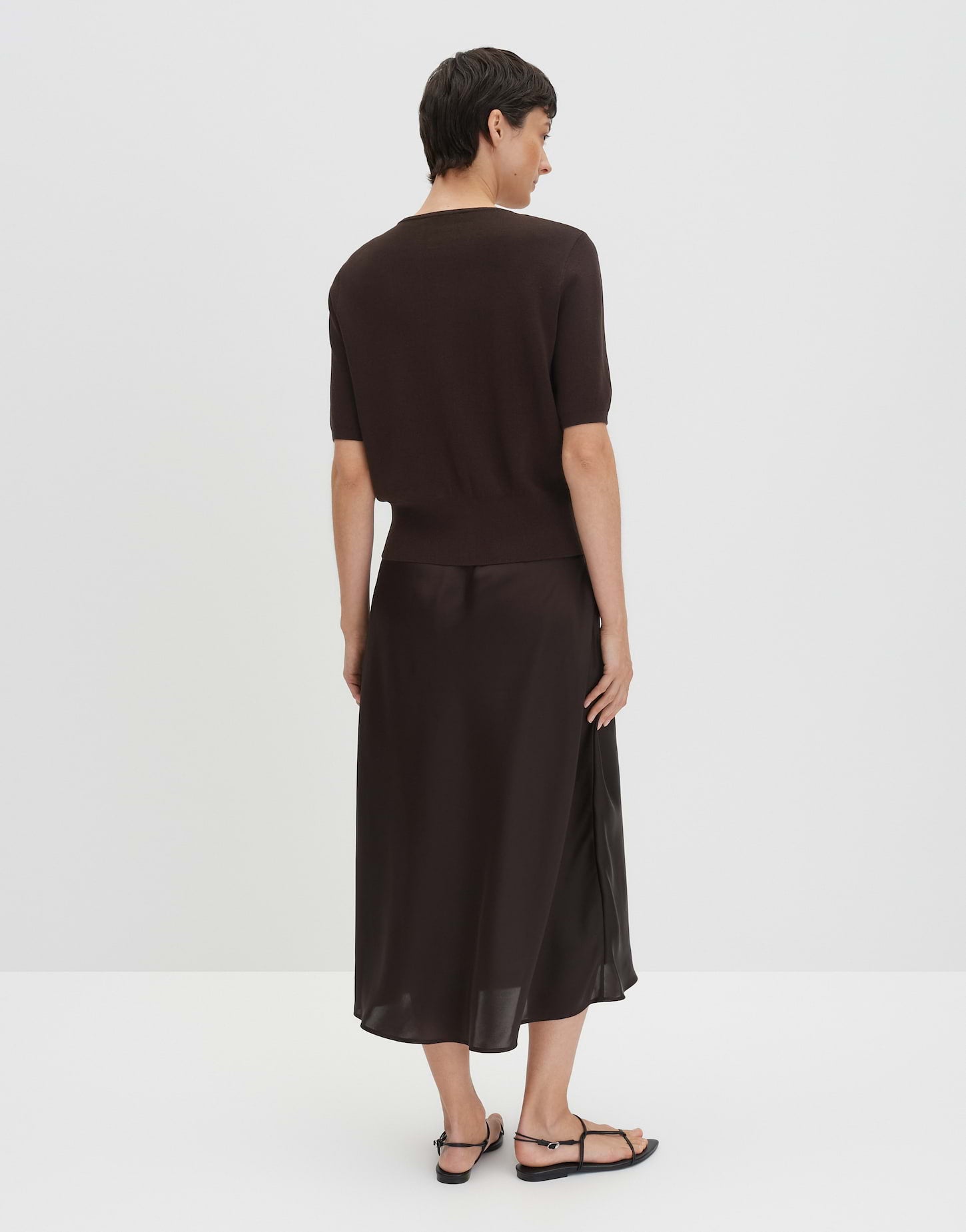 Someday Damen Pullover Dark Espresso