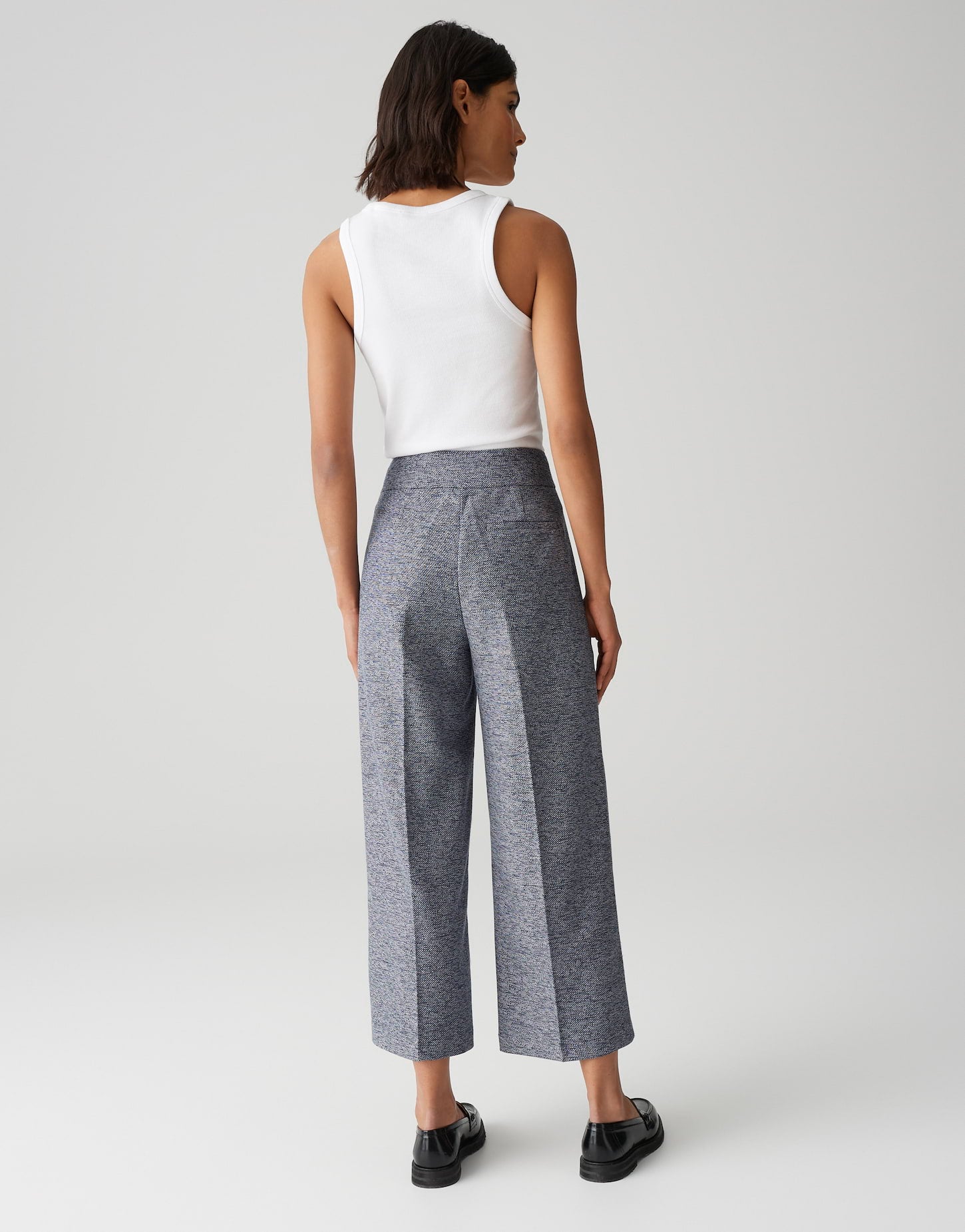 Opus Damen Hosen Coal Blue