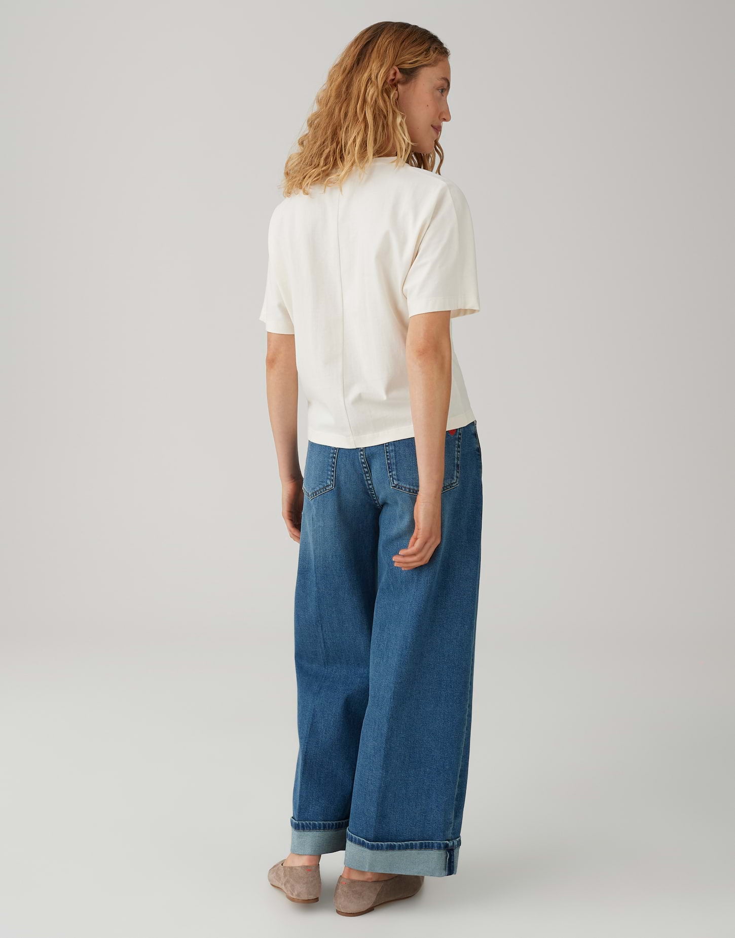 Opus Damen T-Shirts Light Cotton