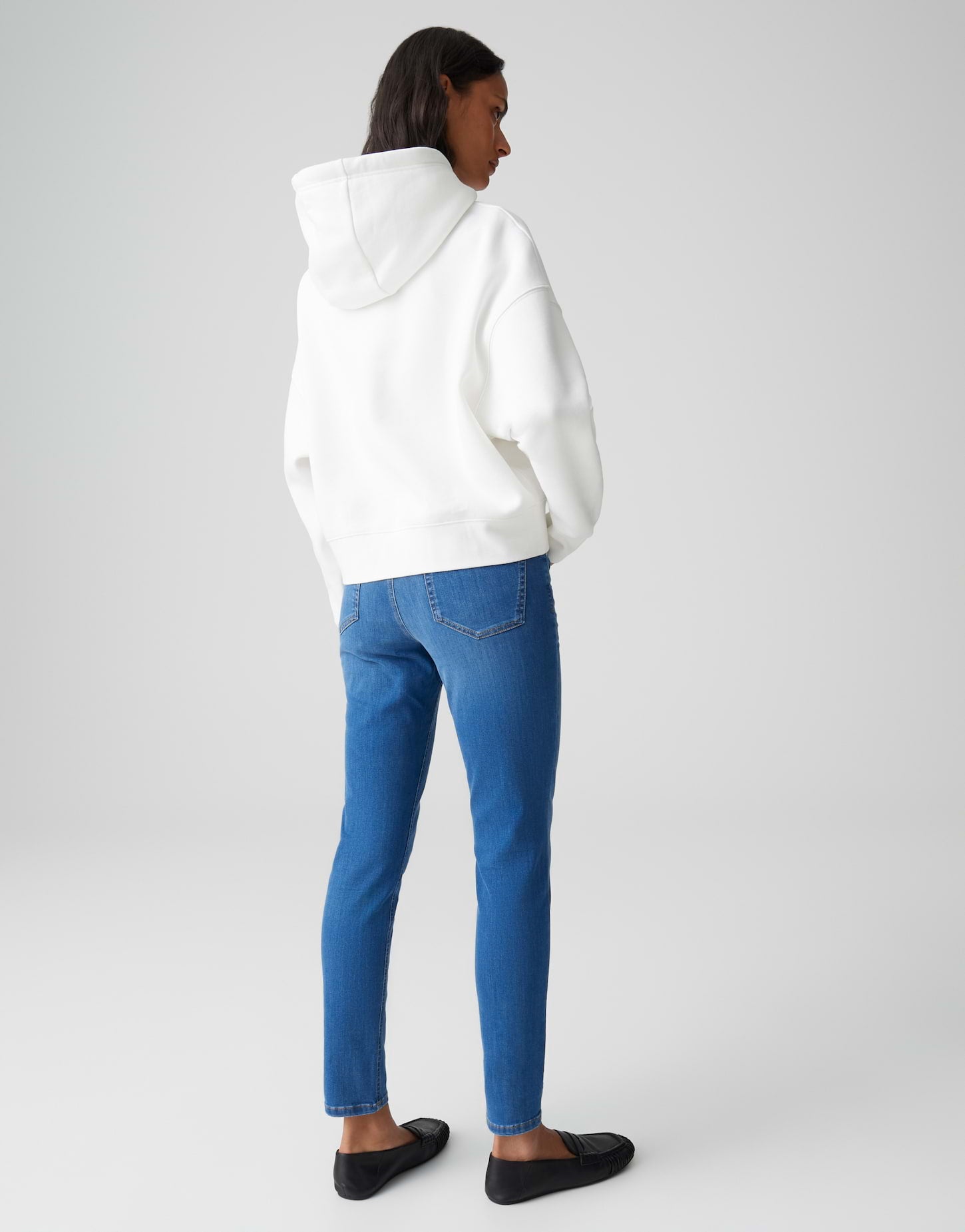 Opus Pants Damen Jeans Mid Sky B