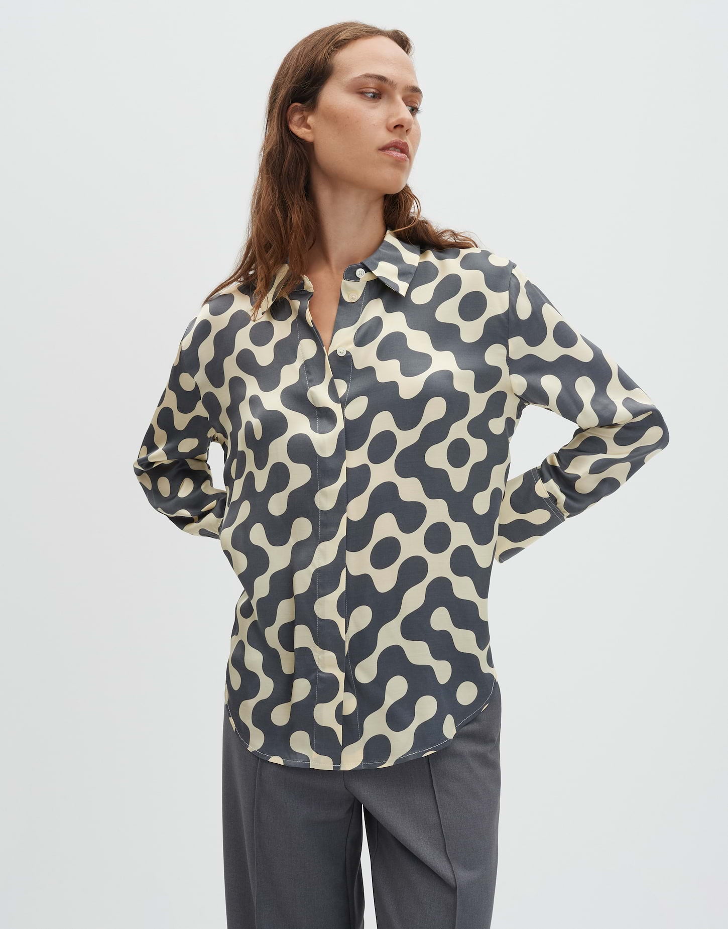 Someday Damen Blusen Buttercream