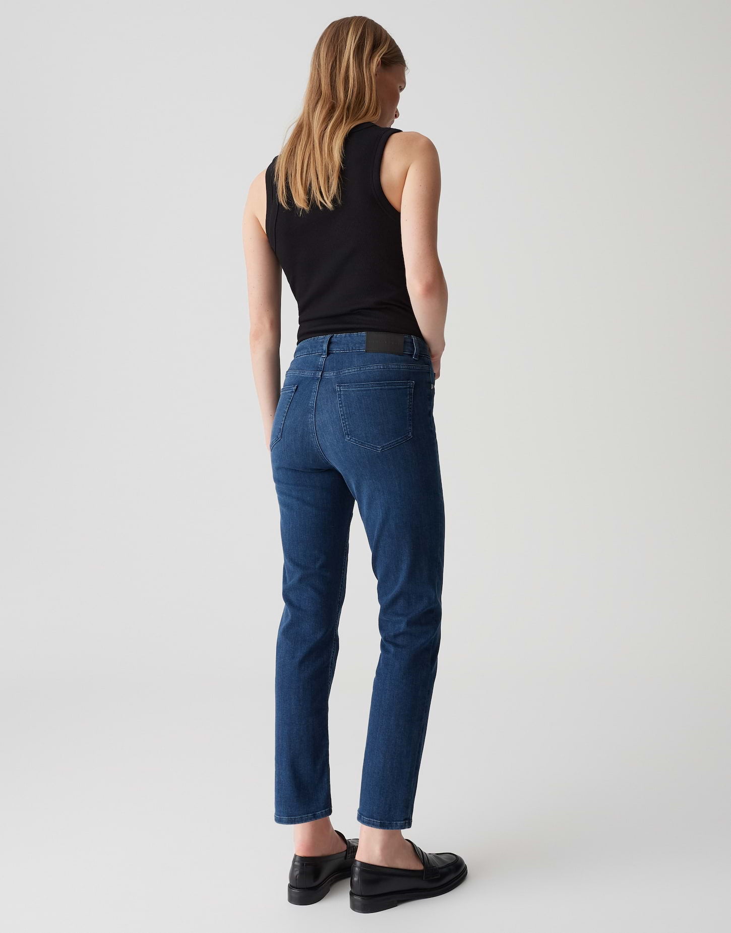 Opus Pants Damen Jeans Dark Spac