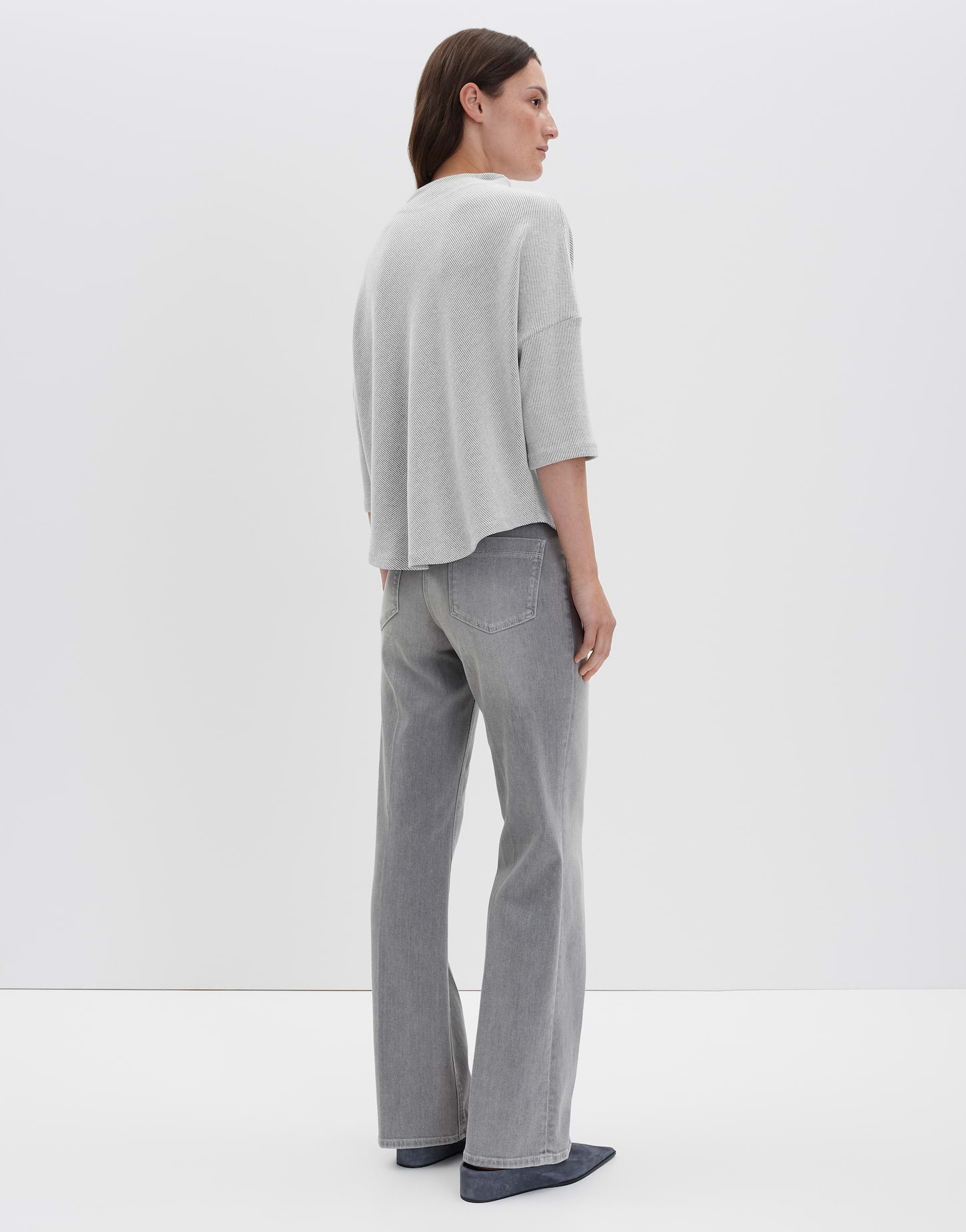 Someday Damen T-Shirts Ashy Grey Melan