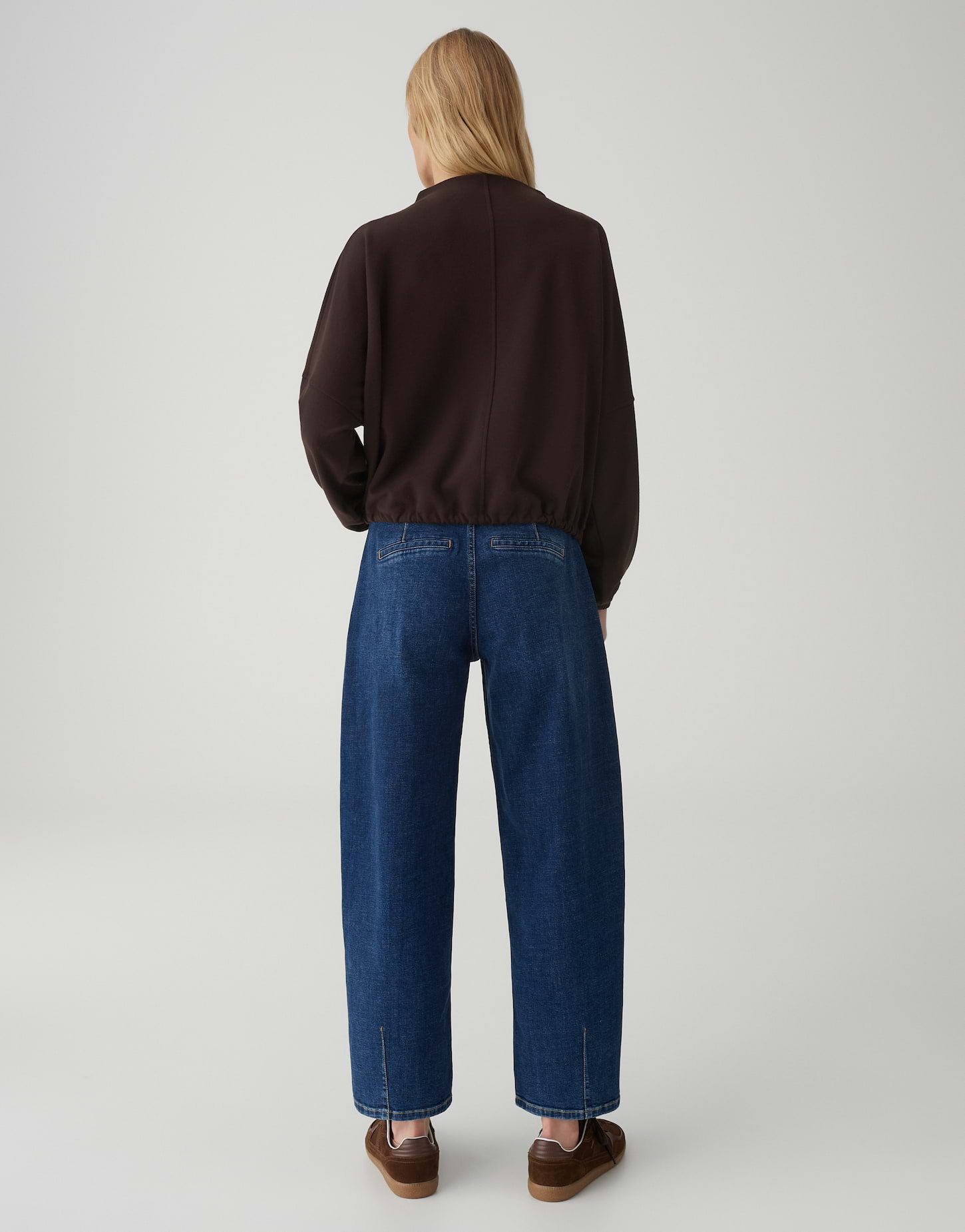 Opus Damen Sweatshirts Coffee Bean