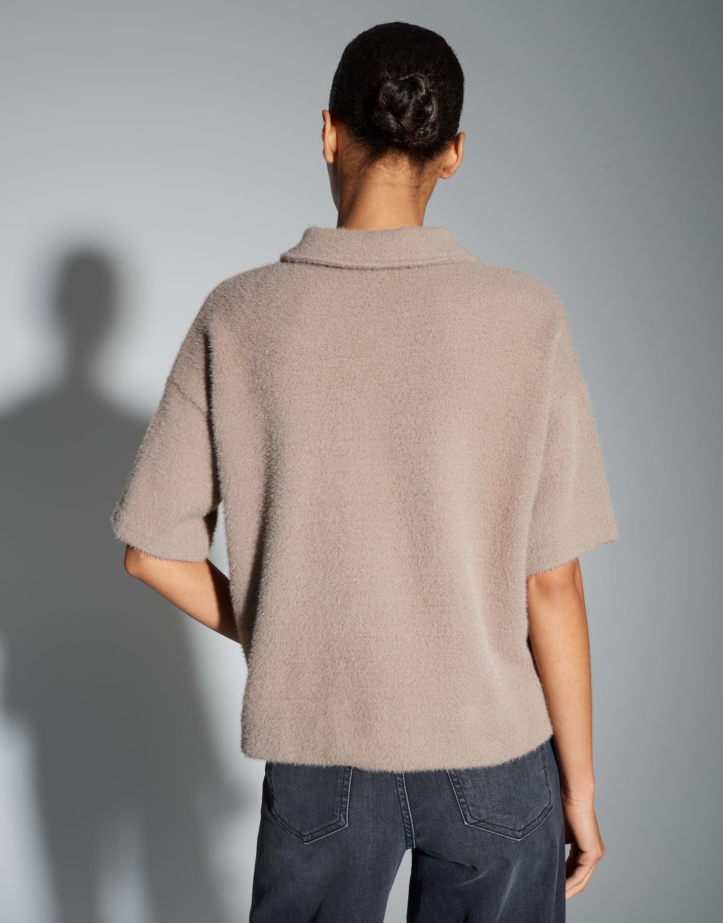 Opus Damen Sweatshirts Warm Taupe