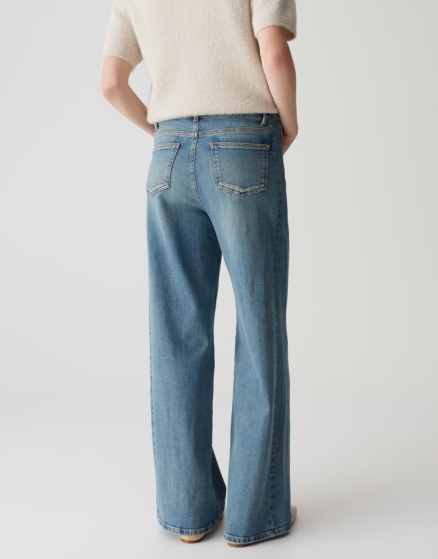Opus Pants Damen Jeans  Light Ice