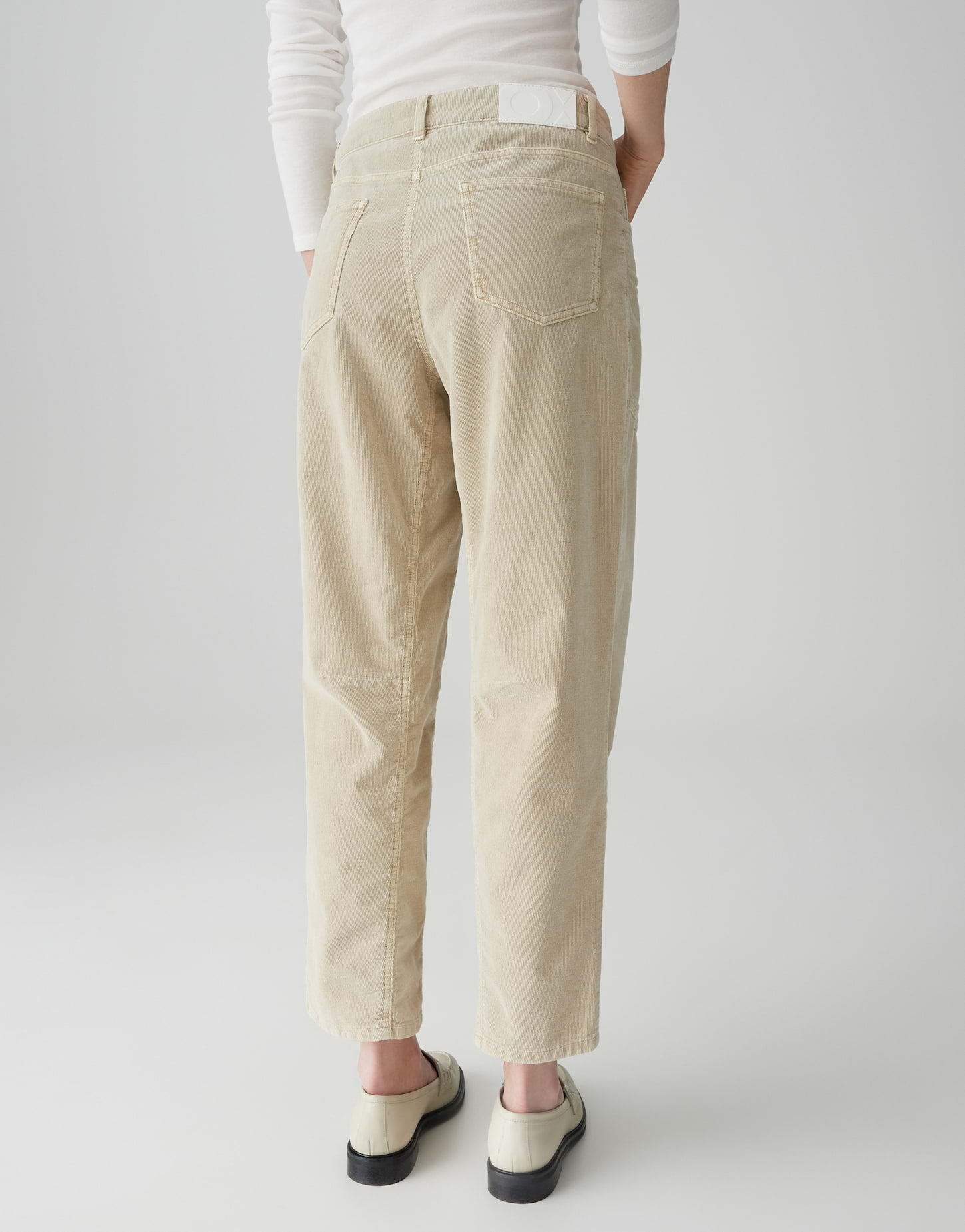 Opus Pants Damen Jeans  Macadamia