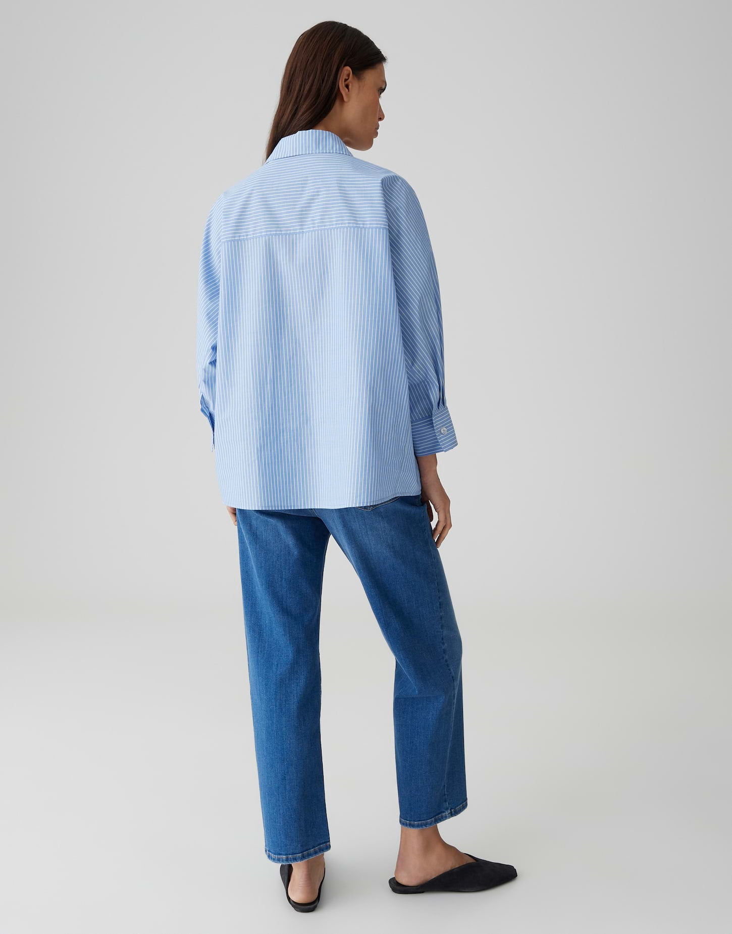 Opus Pants Damen Blusen  Water Blu