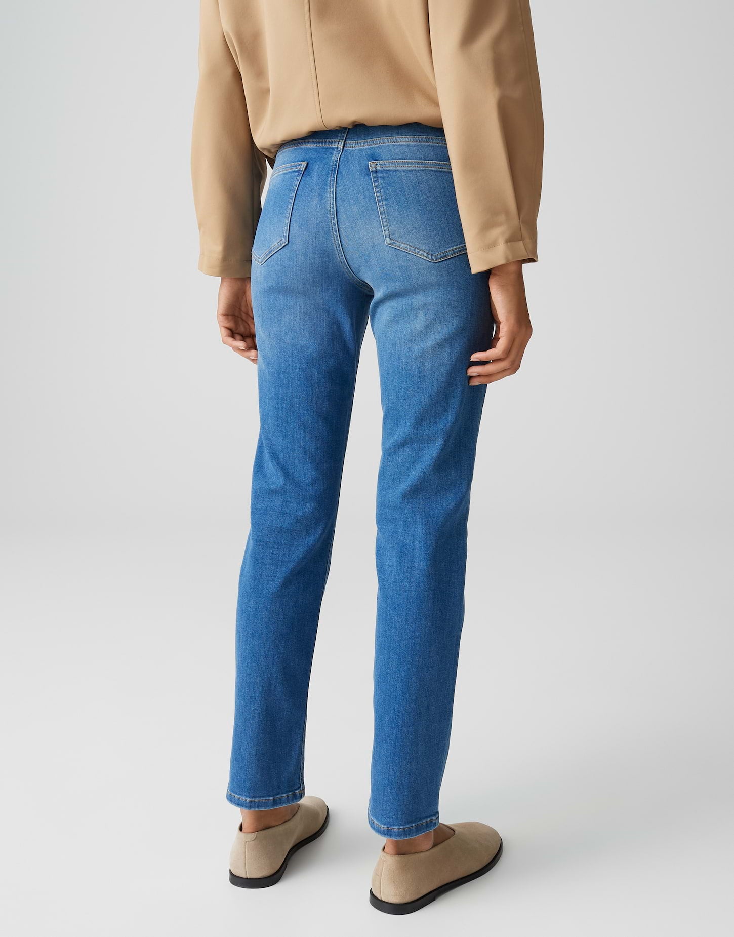 Opus Pants Damen Jeans  Mid Sky B