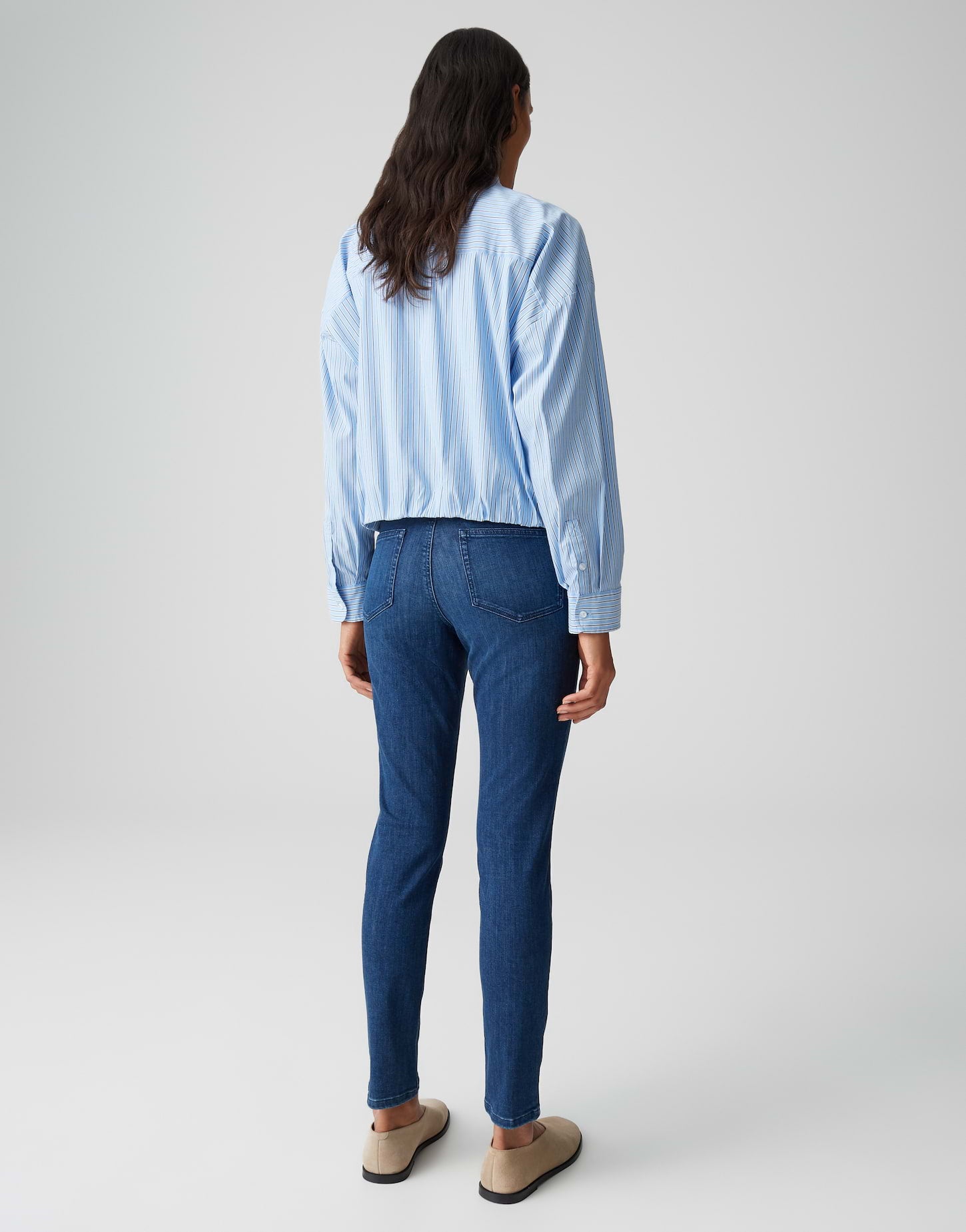 Opus Pants Damen Jeans  Dark Spac