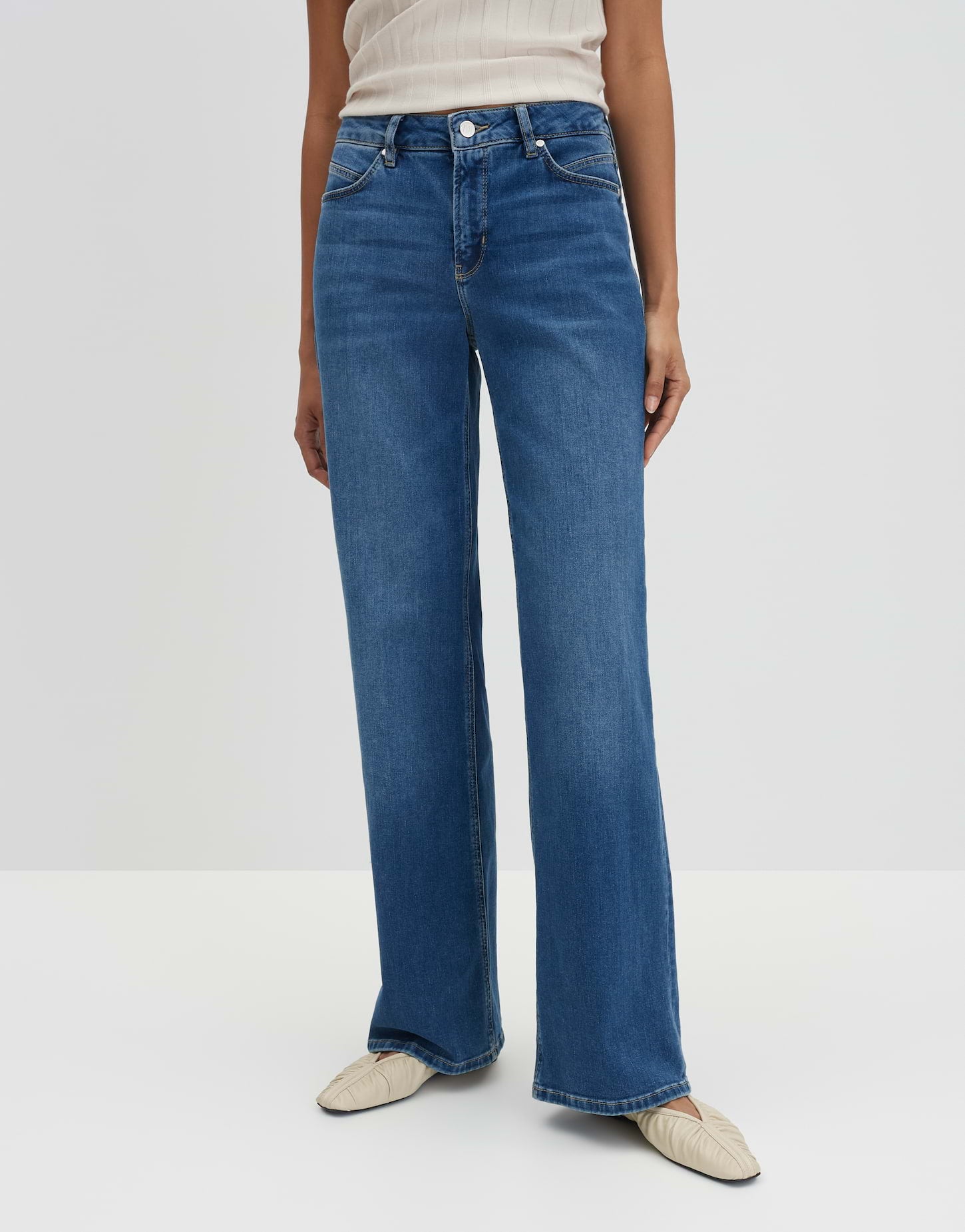 Someday Damen Jeans Dark Blue