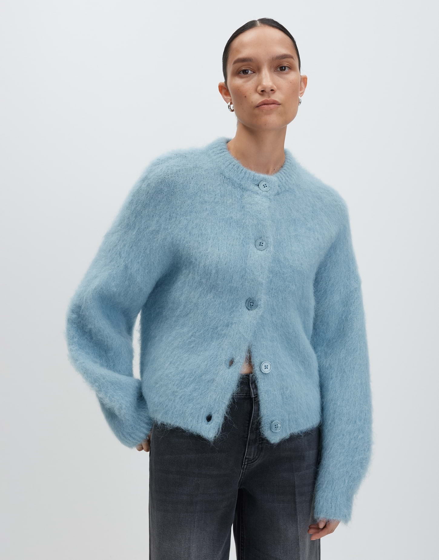 Someday Damen Pullover Arctic Blue